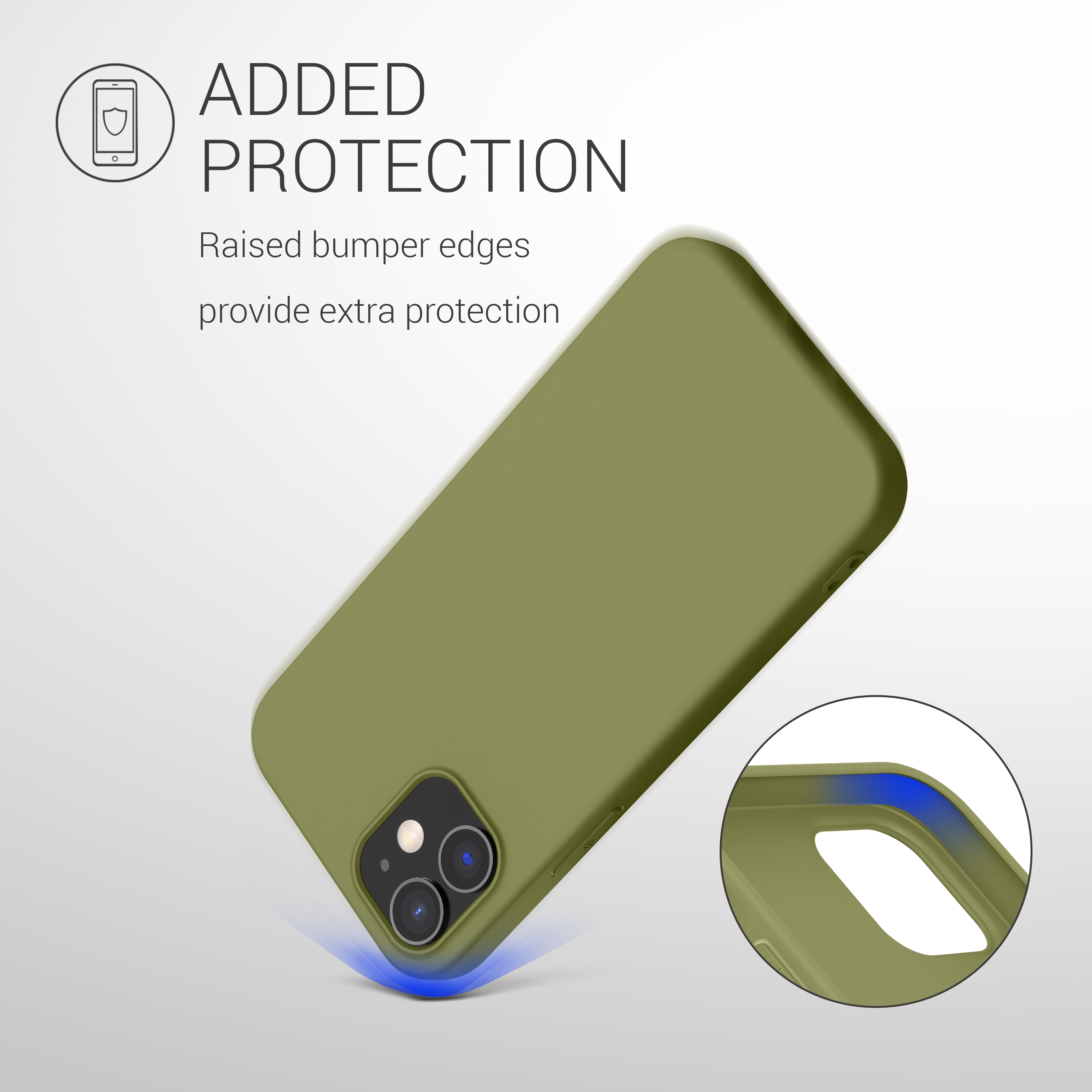 Kryt na mobil kwmobile iPhone 12 / iPhone 12 Pro - Pottery Green