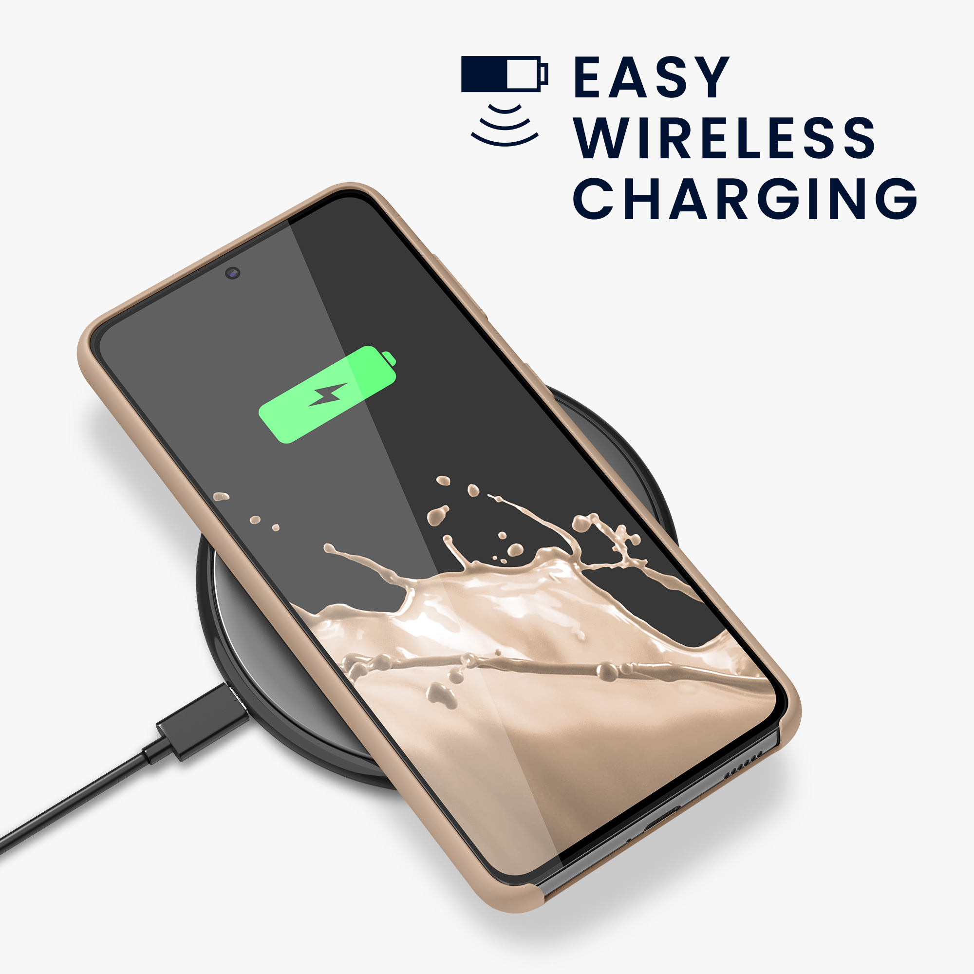 Kryt na mobil Samsung Galaxy S21 kwmobile TPU Mother Of Pearl
