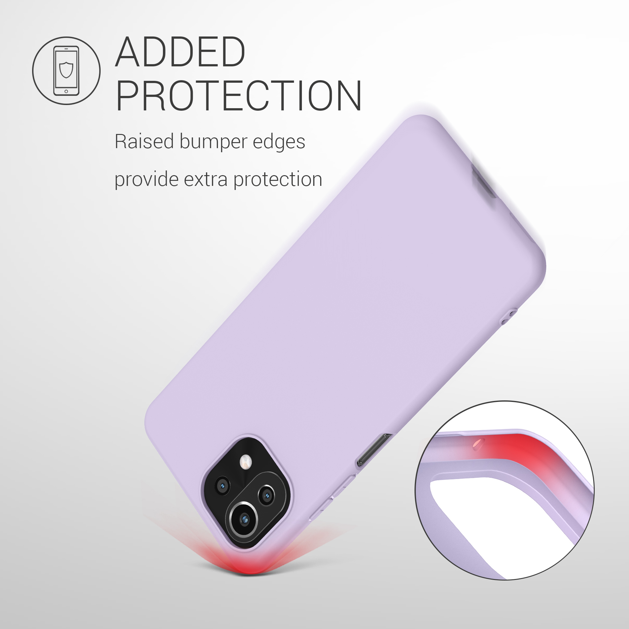 Kryt na mobil Xiaomi 11 Lite NE kwmobile TPU levandulový