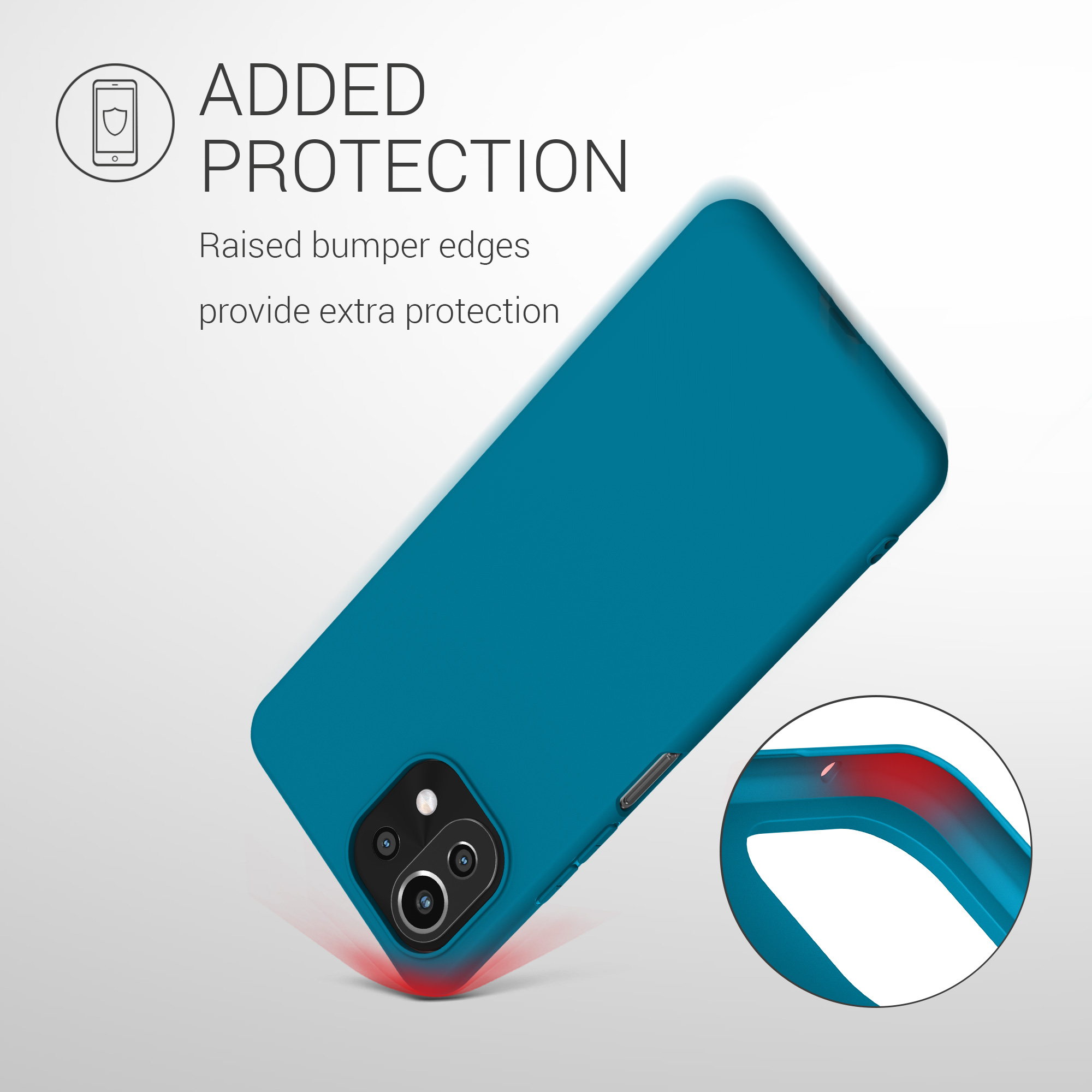 Kryt na mobil Xiaomi 11 Lite NE kwmobile TPU karibská modrý