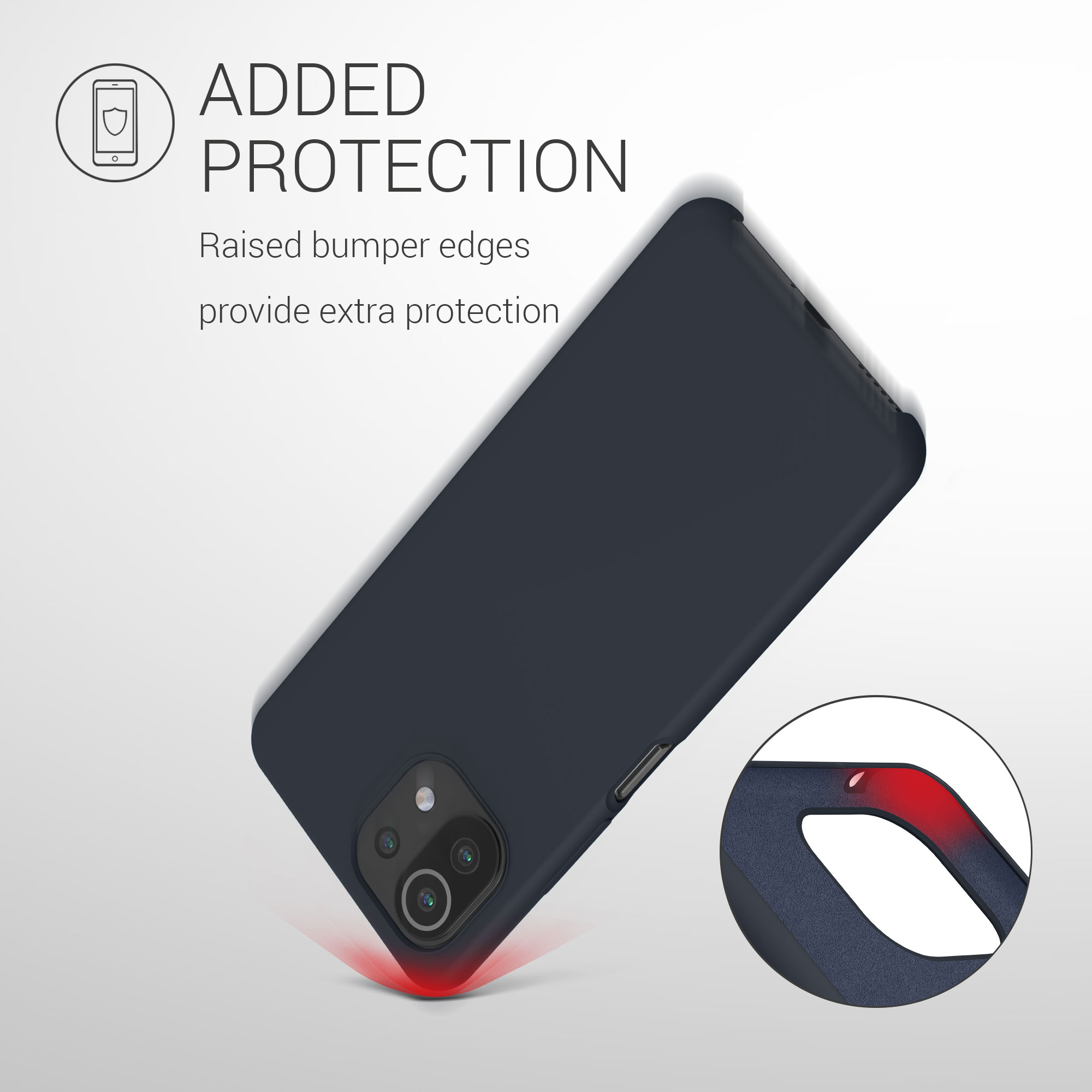 Kryt na mobil Xiaomi 11 Lite NE kwmobile TPU borůvková