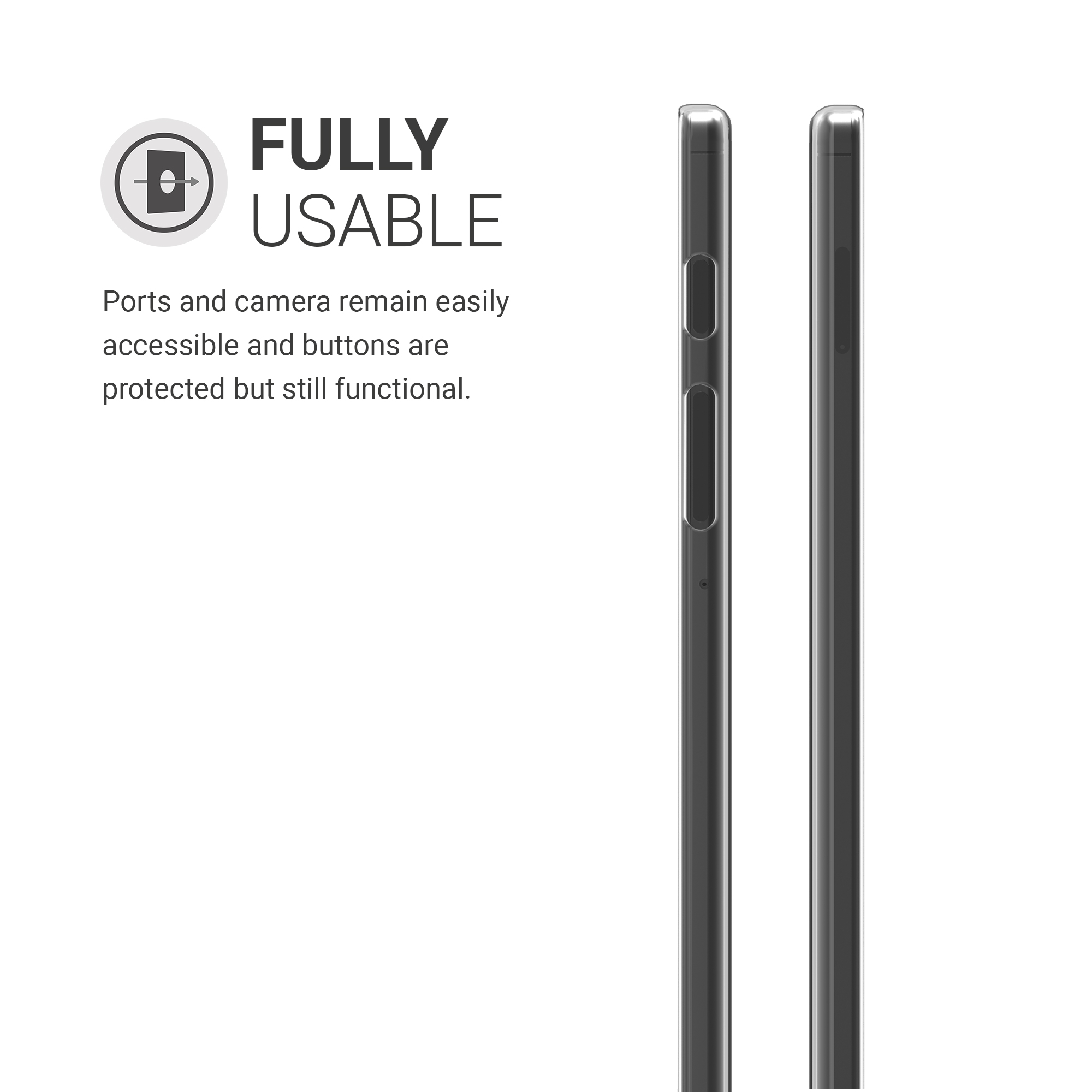Zadní obal na tablet Galaxy Tab A7 Lite 8.7 (2021) kwmobile transparentní