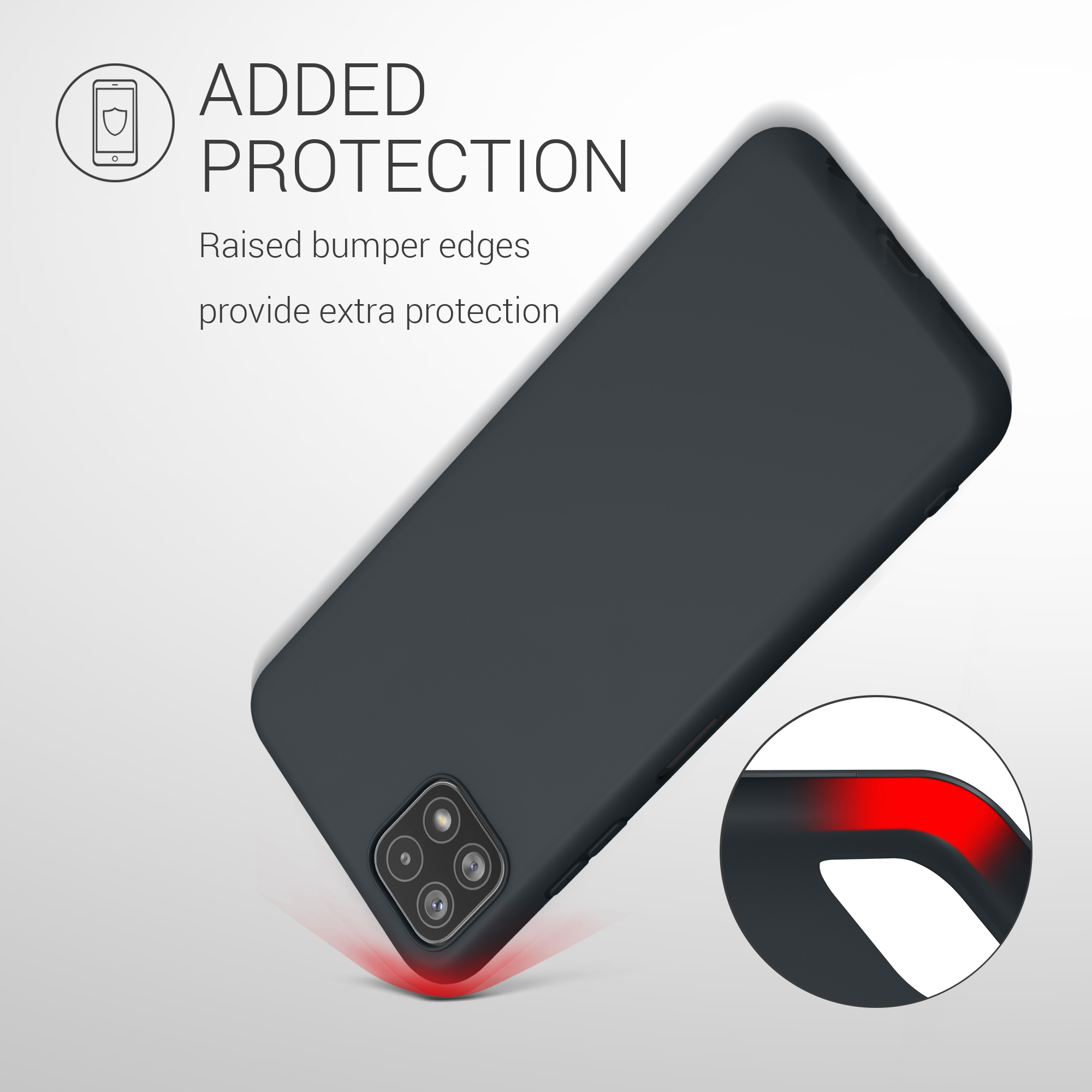 Kryt na mobil Samsung Galaxy A22 5G kwmobile TPU Borůvková