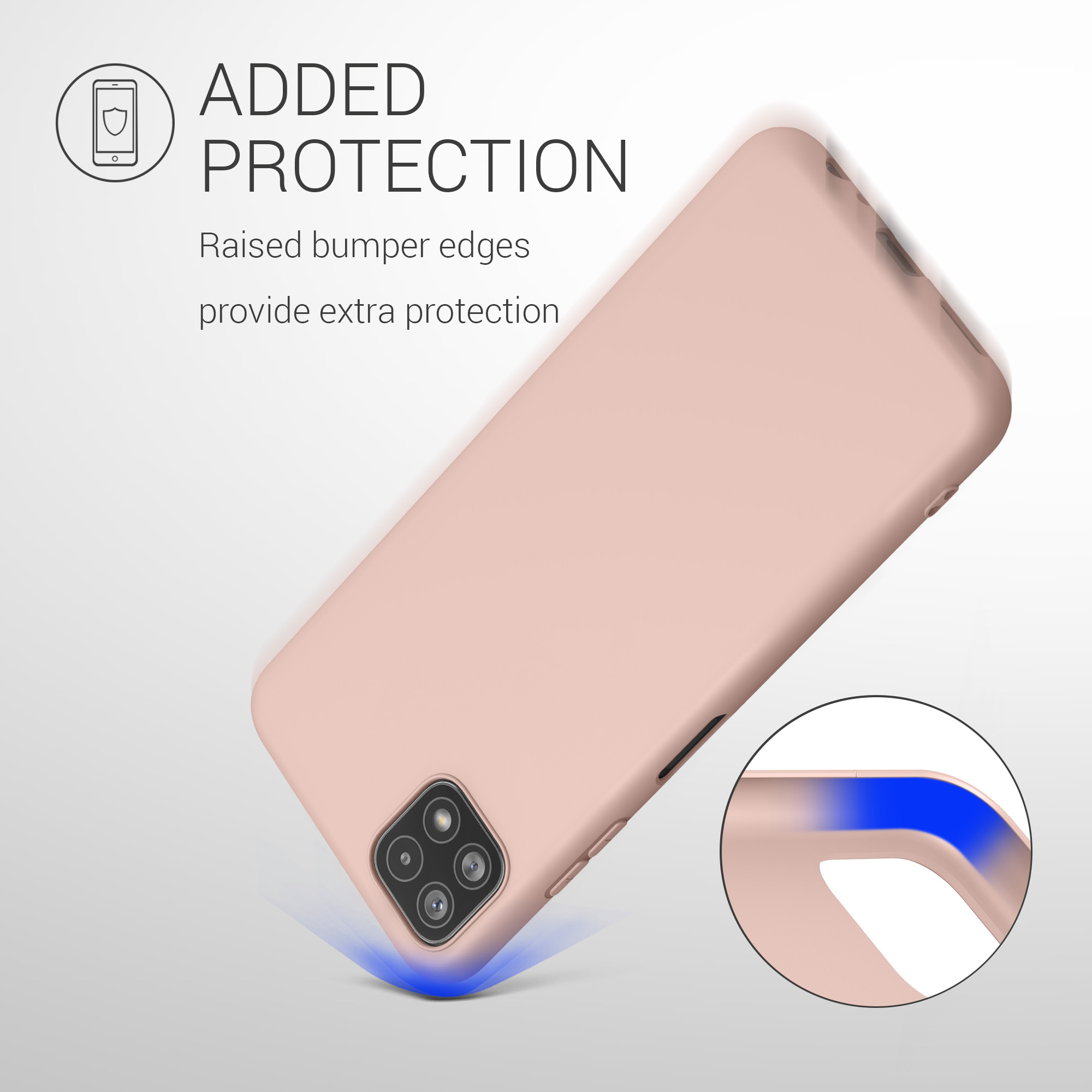 Kryt na mobil Samsung Galaxy A22 5G kwmobile TPU Kokosový vír