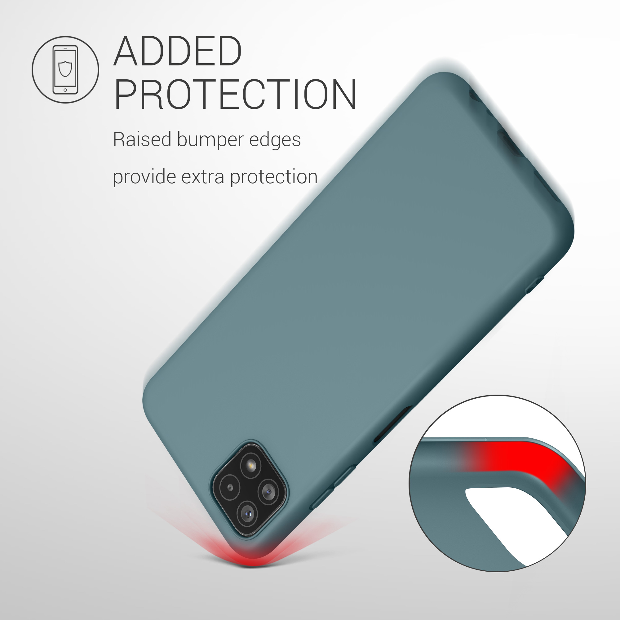 Kryt na mobil Samsung Galaxy A22 5G kwmobile TPU Antický kámen