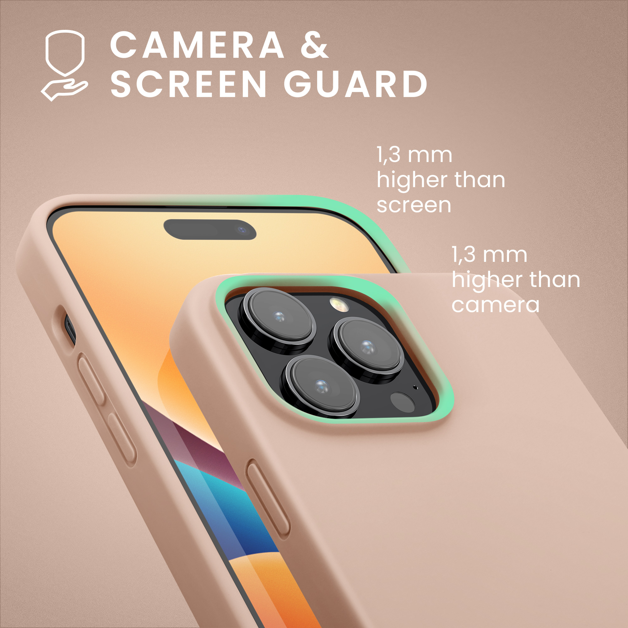 Kryt kwmobile slim iPhone 14 Pro Max růžová