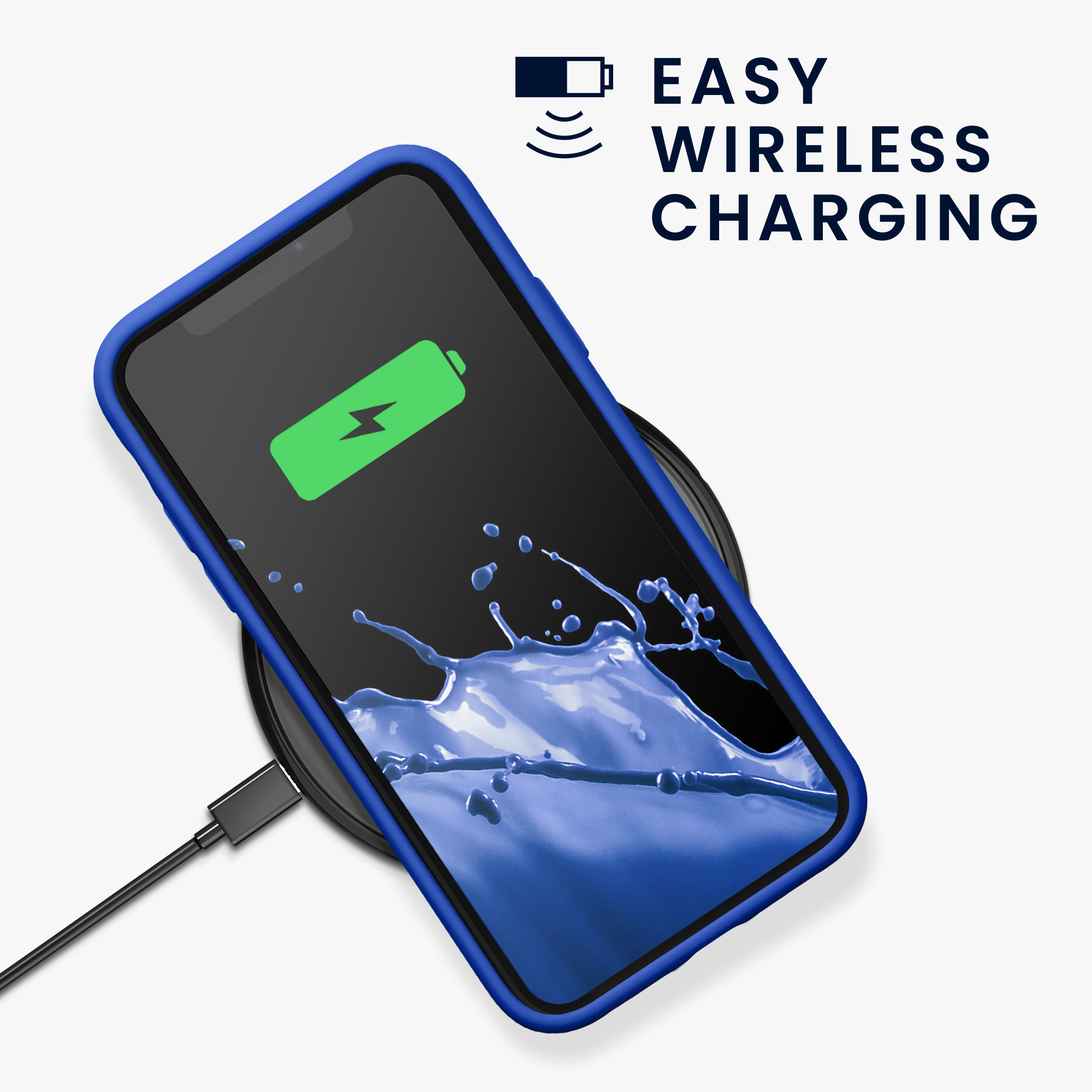 Kryt na mobil kwmobile iPhone 11 Case - baltská modrá