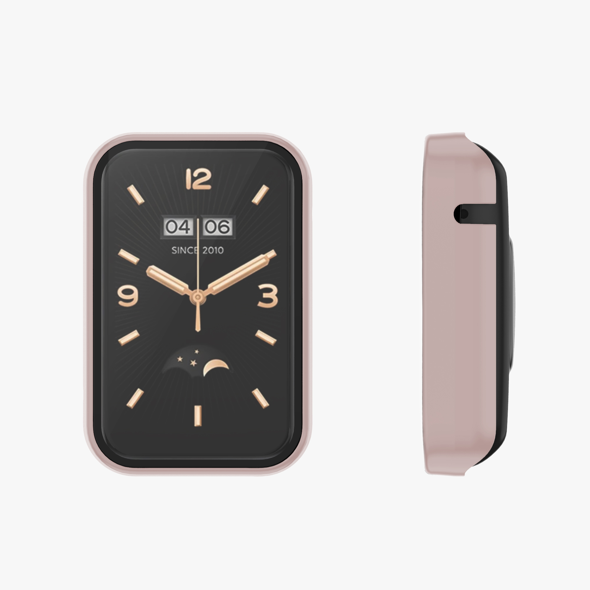 2 ks Kryt s ochranou displeje kwmobile Xiaomi Mi, černá / vintage růžová