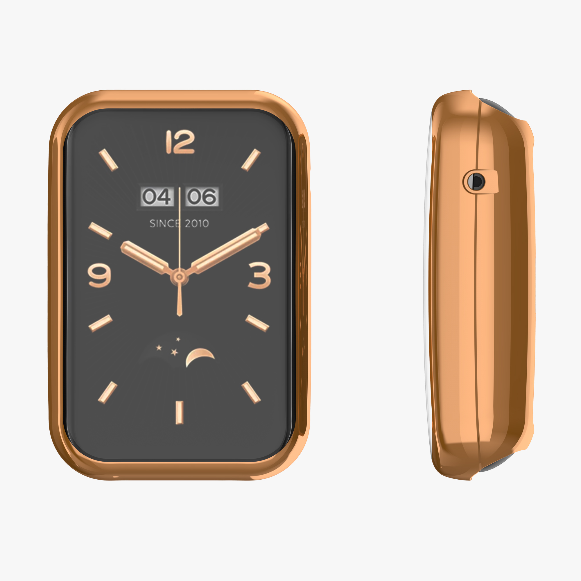 2 ks Kryt s ochranou displeje kwmobile Xiaomi Mi, černá / růžově zlatá