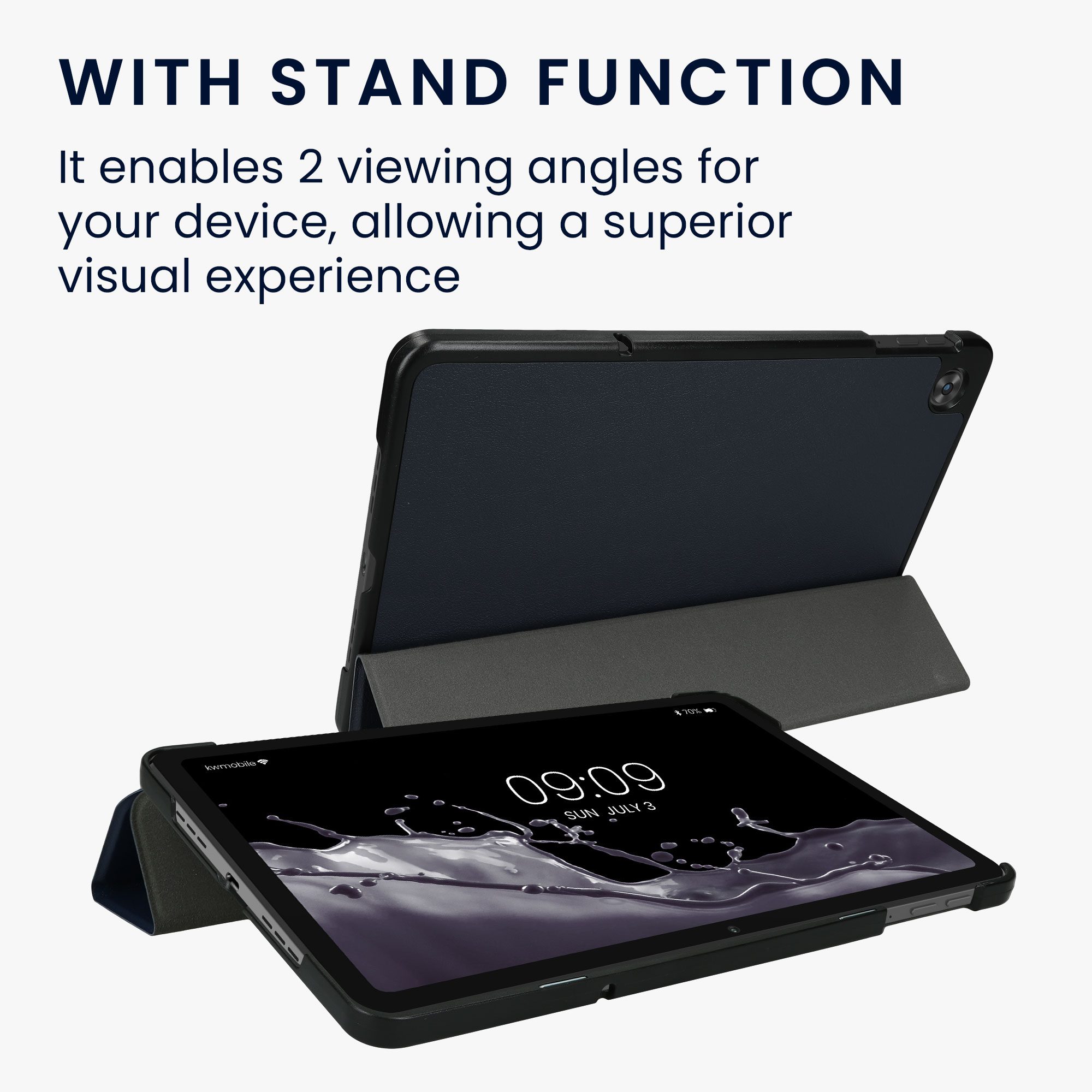 Pouzdro na tablet Oppo Pad Air kwmobile - tmavě modrá