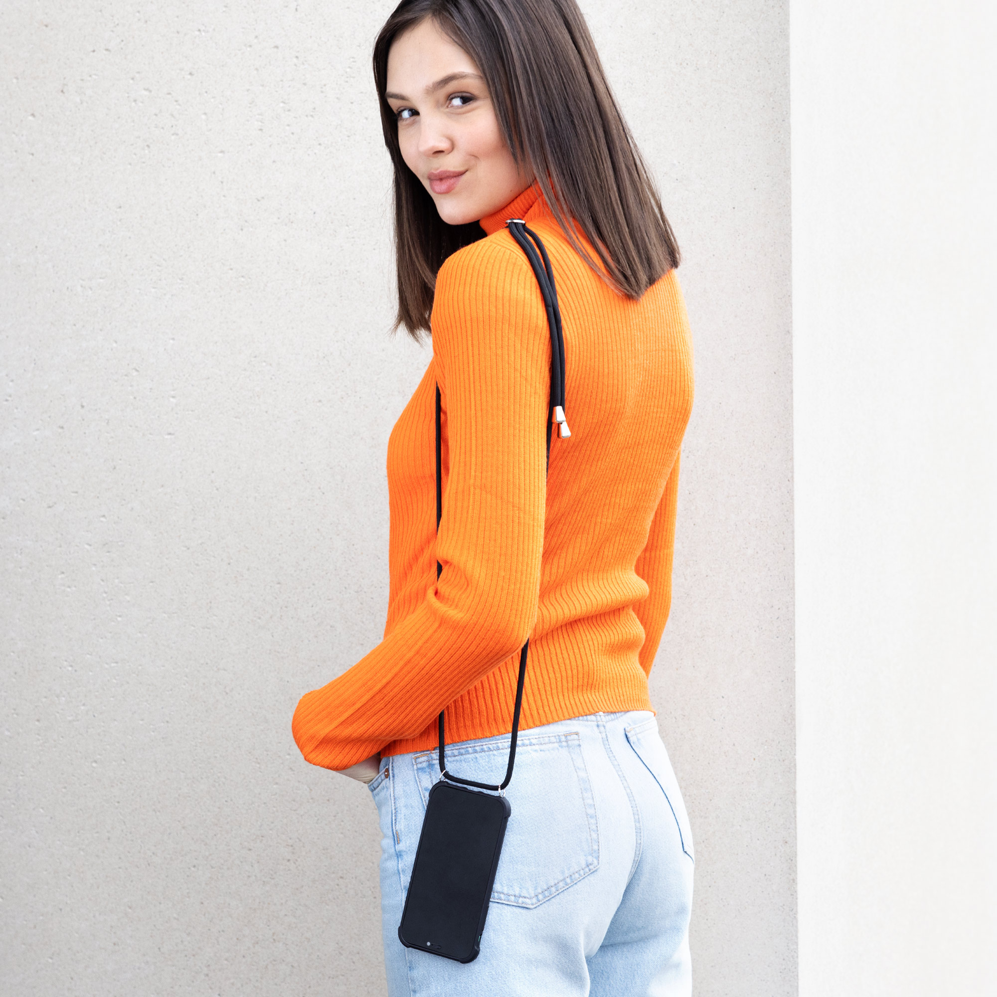 Crossbody kryt kwmobile pro Google Pixel 7 - mother of pearl