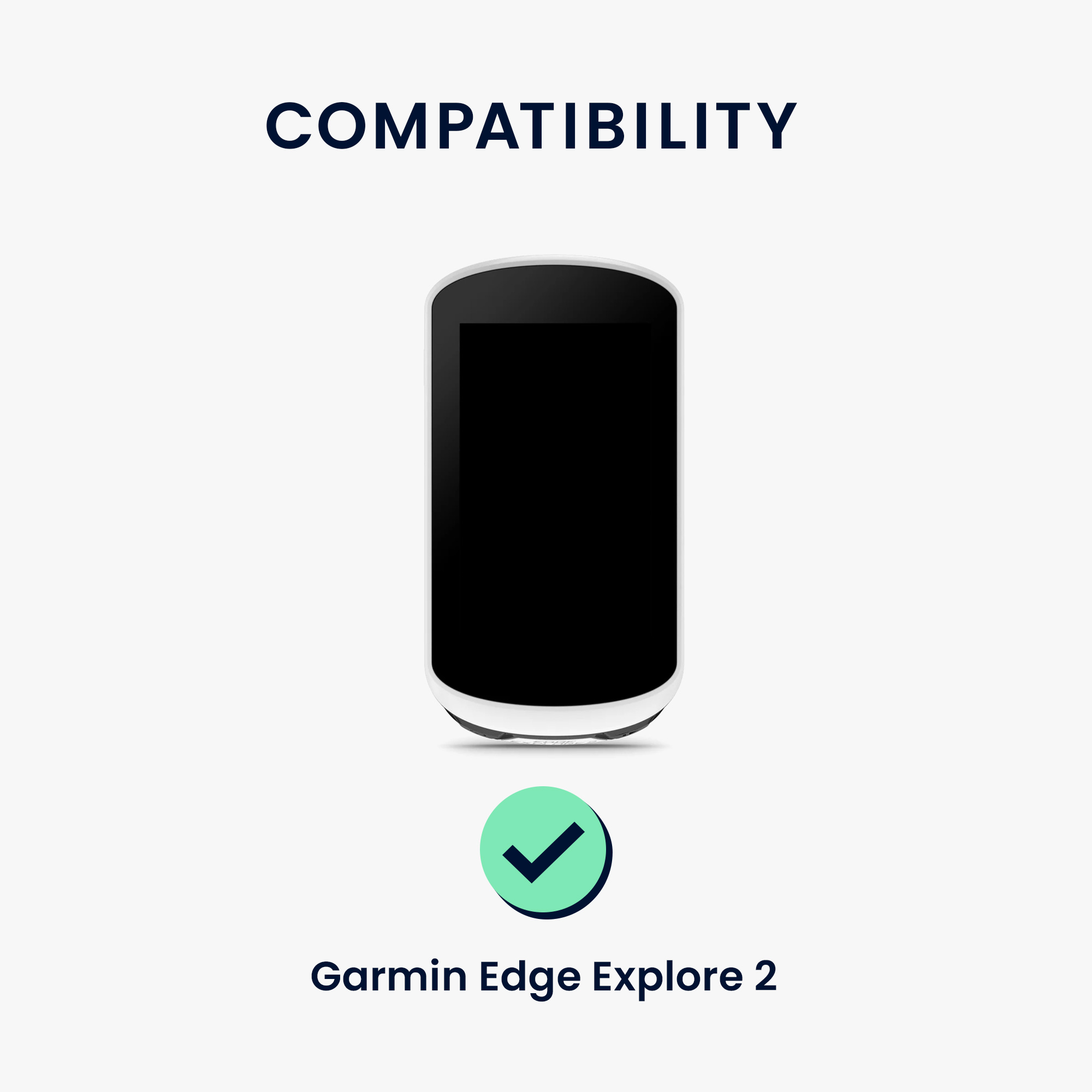 Silikonové pouzdro pro Garmin Edge Explore 2 kwmobile - tmavě modrá