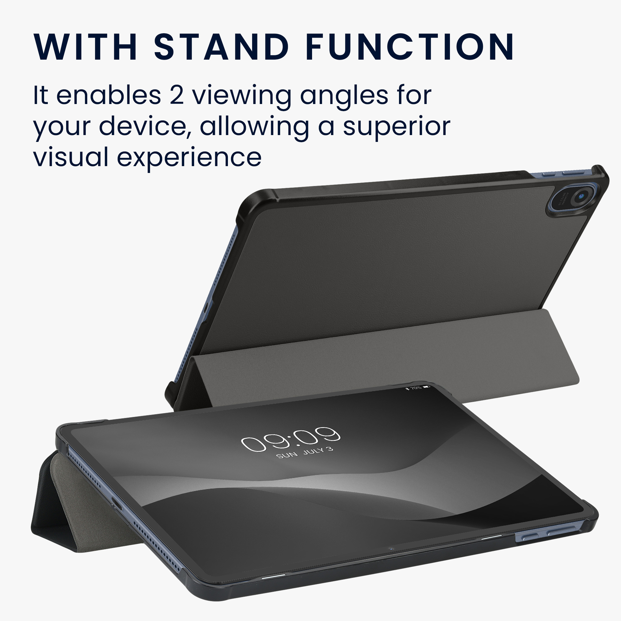 Pouzdro na tablet HONOR Pad 8 kwmobile - antracitová