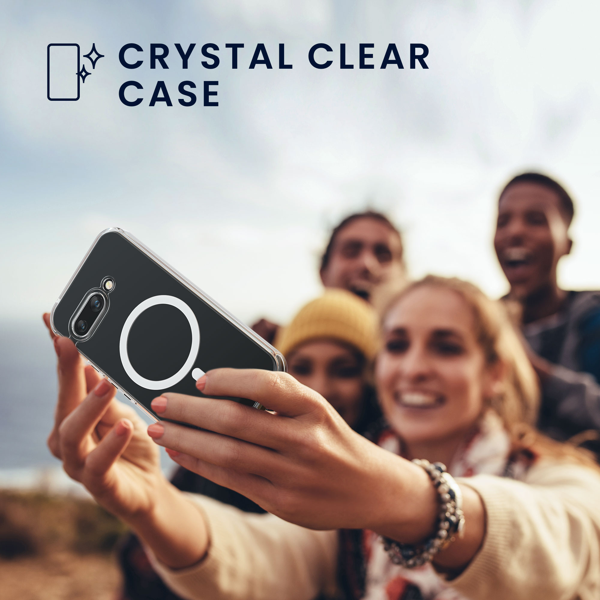 Silikonový kryt kwmobile pro Google Pixel 9a - transparentní