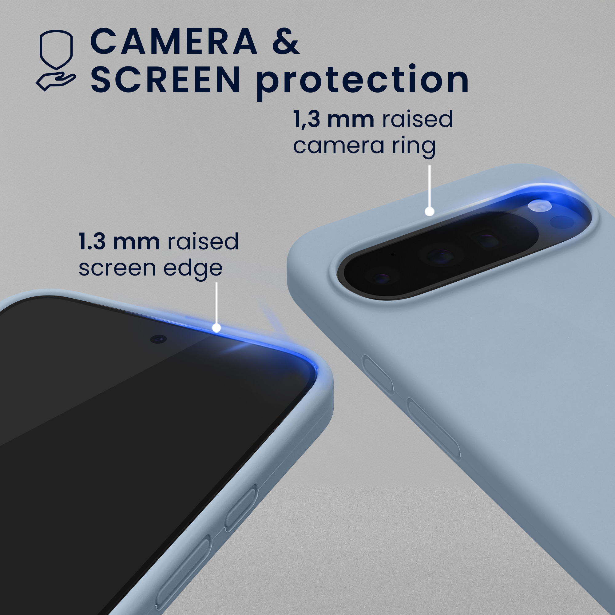 TPU silikonové pouzdro pro Google Pixel 10 Pro XL kwmobile MagSafe - matná světle modrá