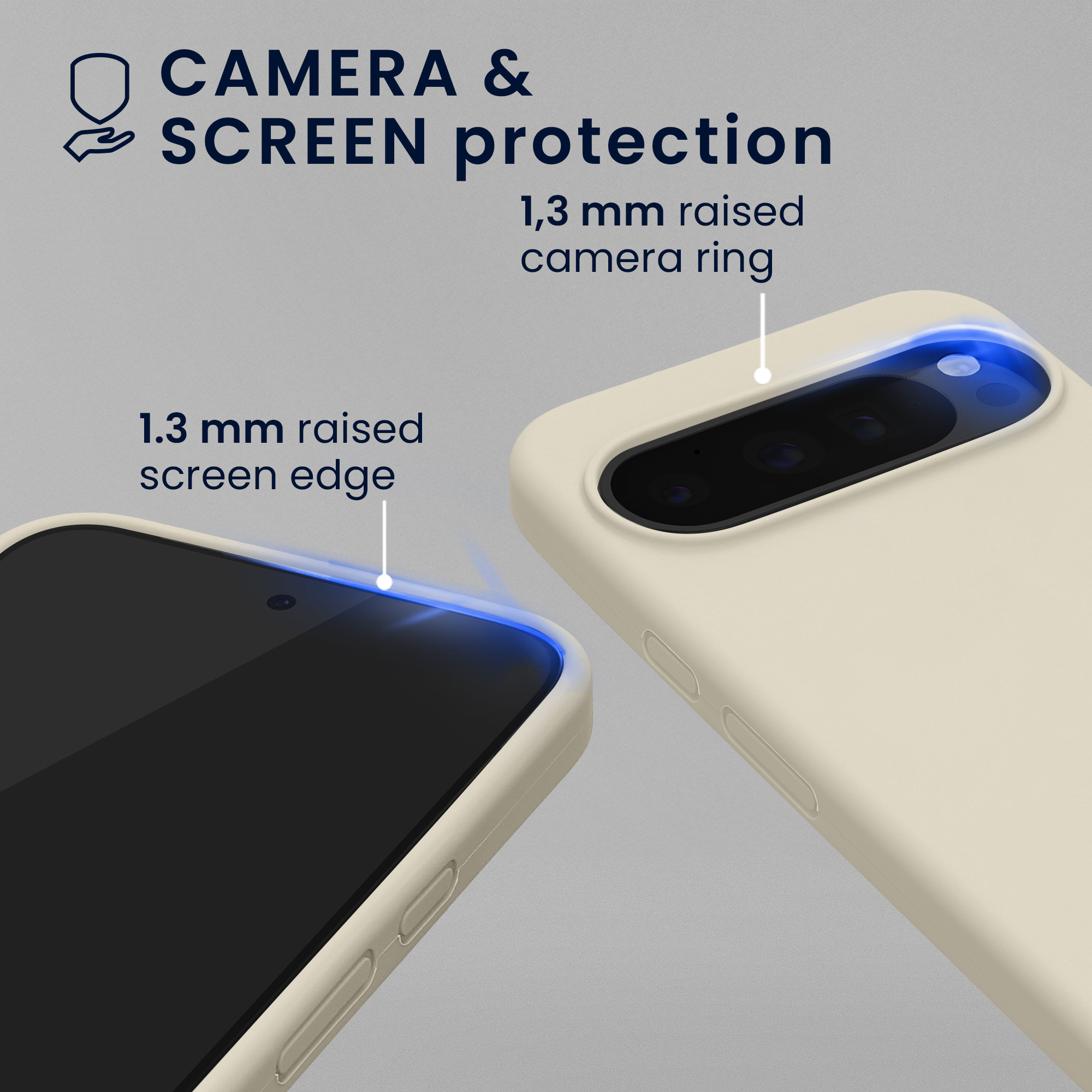 TPU silikonové pouzdro pro Google Pixel 10 Pro XL kwmobile MagSafe - matná krémová
