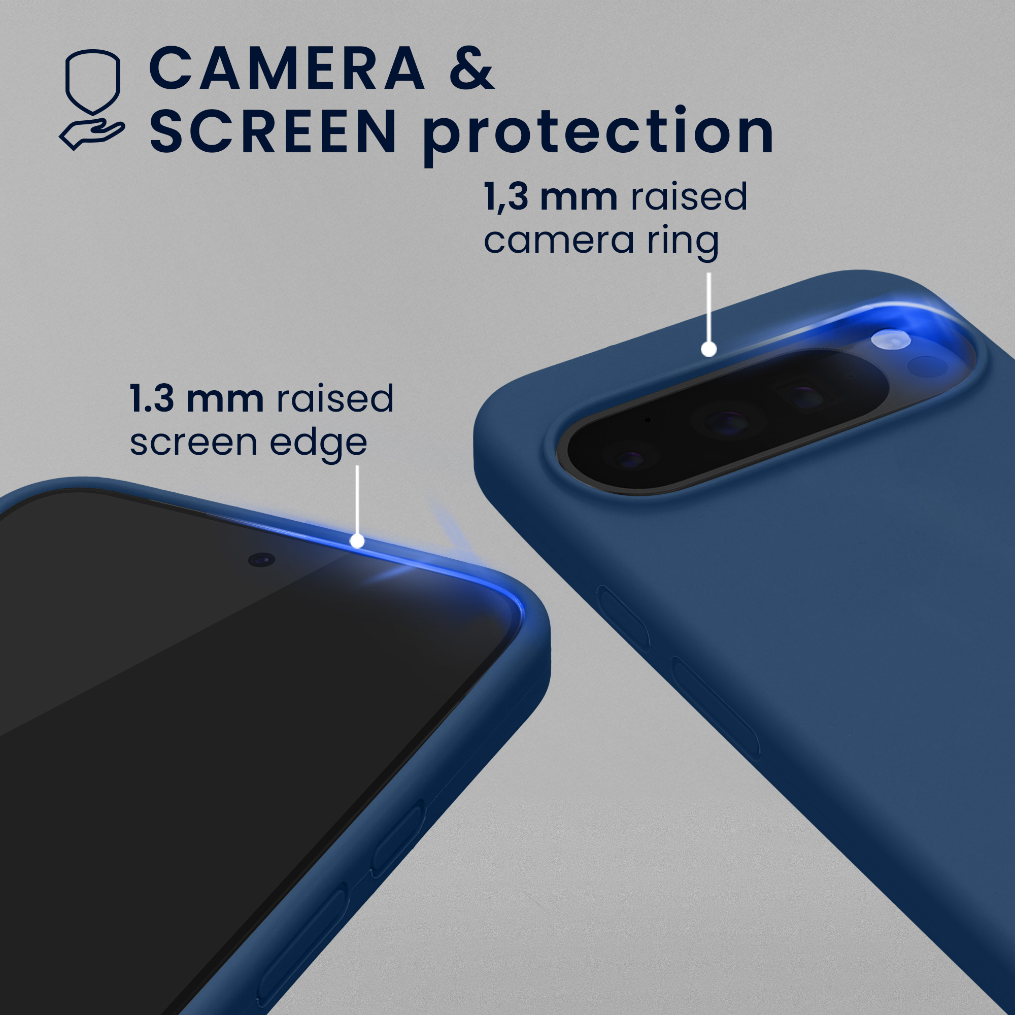 TPU silikonové pouzdro pro Google Pixel 10 / Pixel 10 Pro kwmobile MagSafe - námořnická modrá