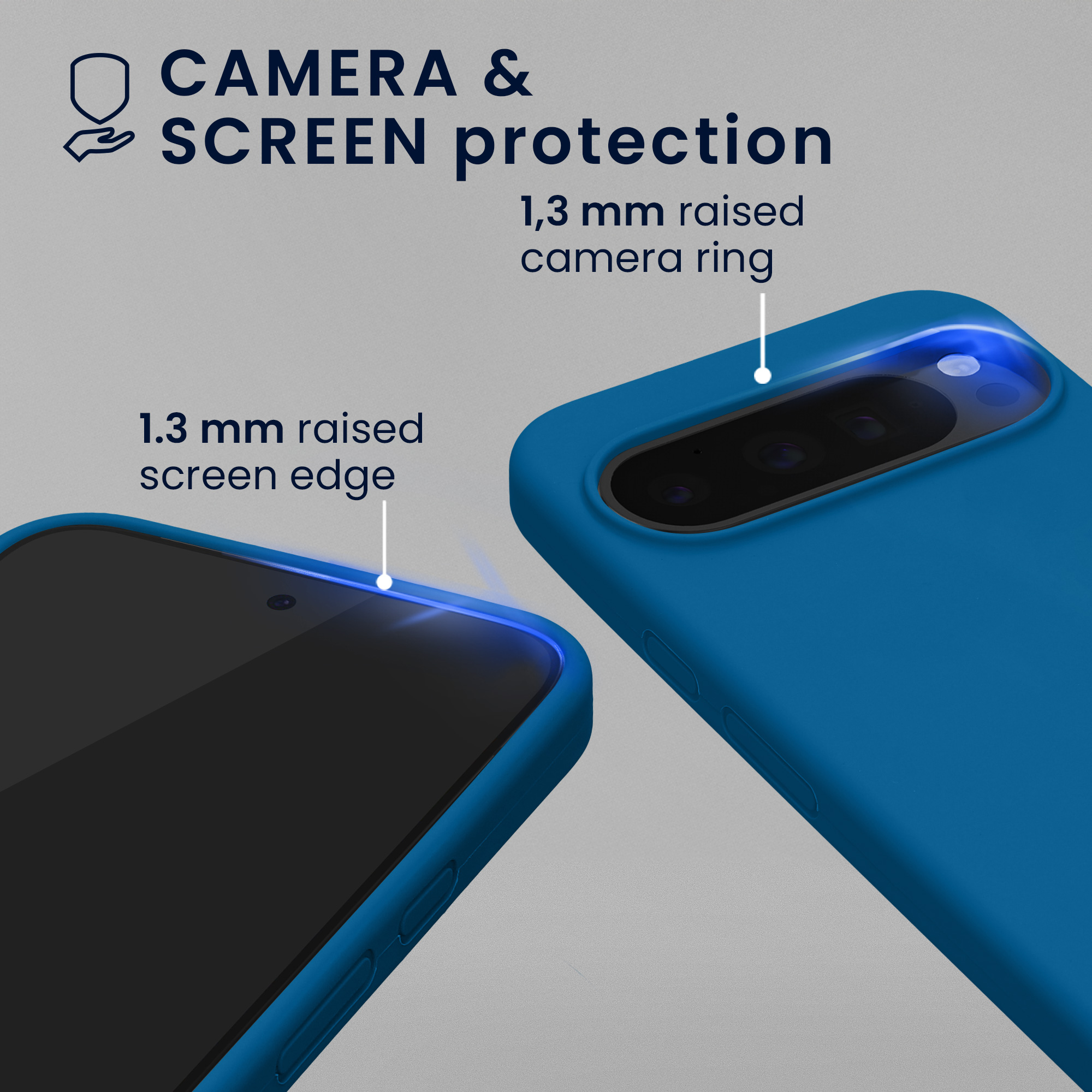 TPU silikonové pouzdro pro Google Pixel 10 / Pixel 10 Pro kwmobile MagSafe - modrý korál