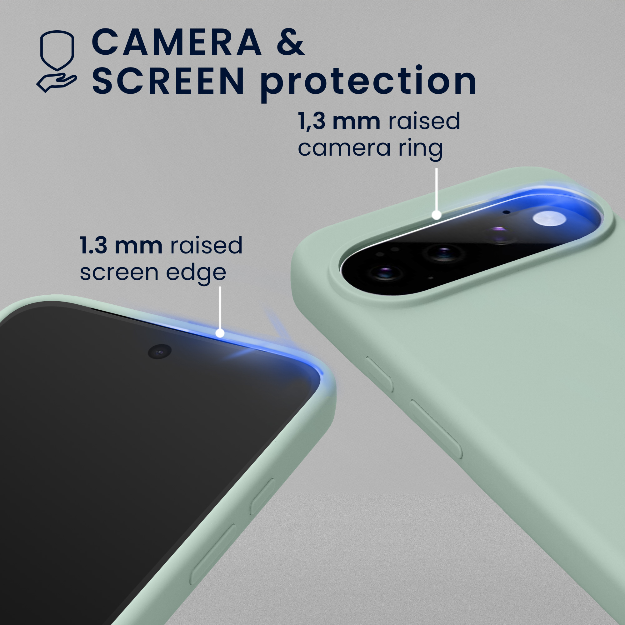 TPU silikonové pouzdro pro Google Pixel 11 / Pixel 11 Pro kwmobile MagSafe - světle mátová