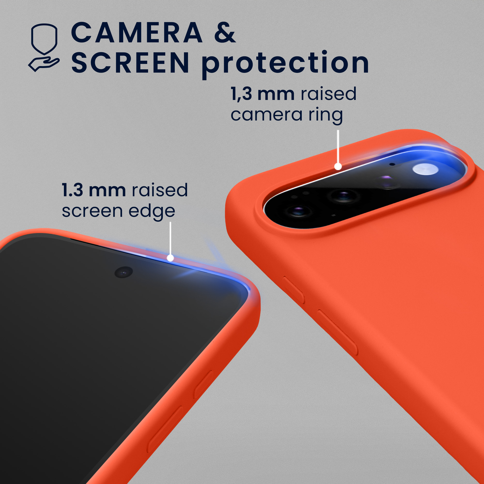 TPU silikonové pouzdro pro Google Pixel 11 / Pixel 11 Pro kwmobile MagSafe - neonově korálová