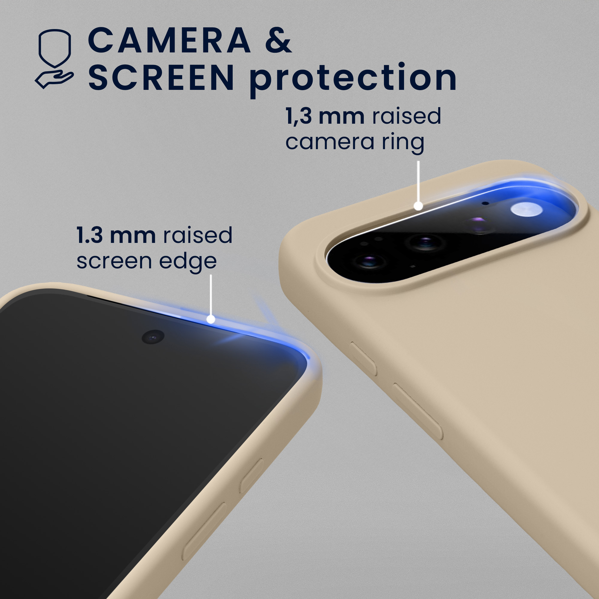 TPU silikonové pouzdro pro Google Pixel 11 / Pixel 11 Pro kwmobile MagSafe - matná krémová