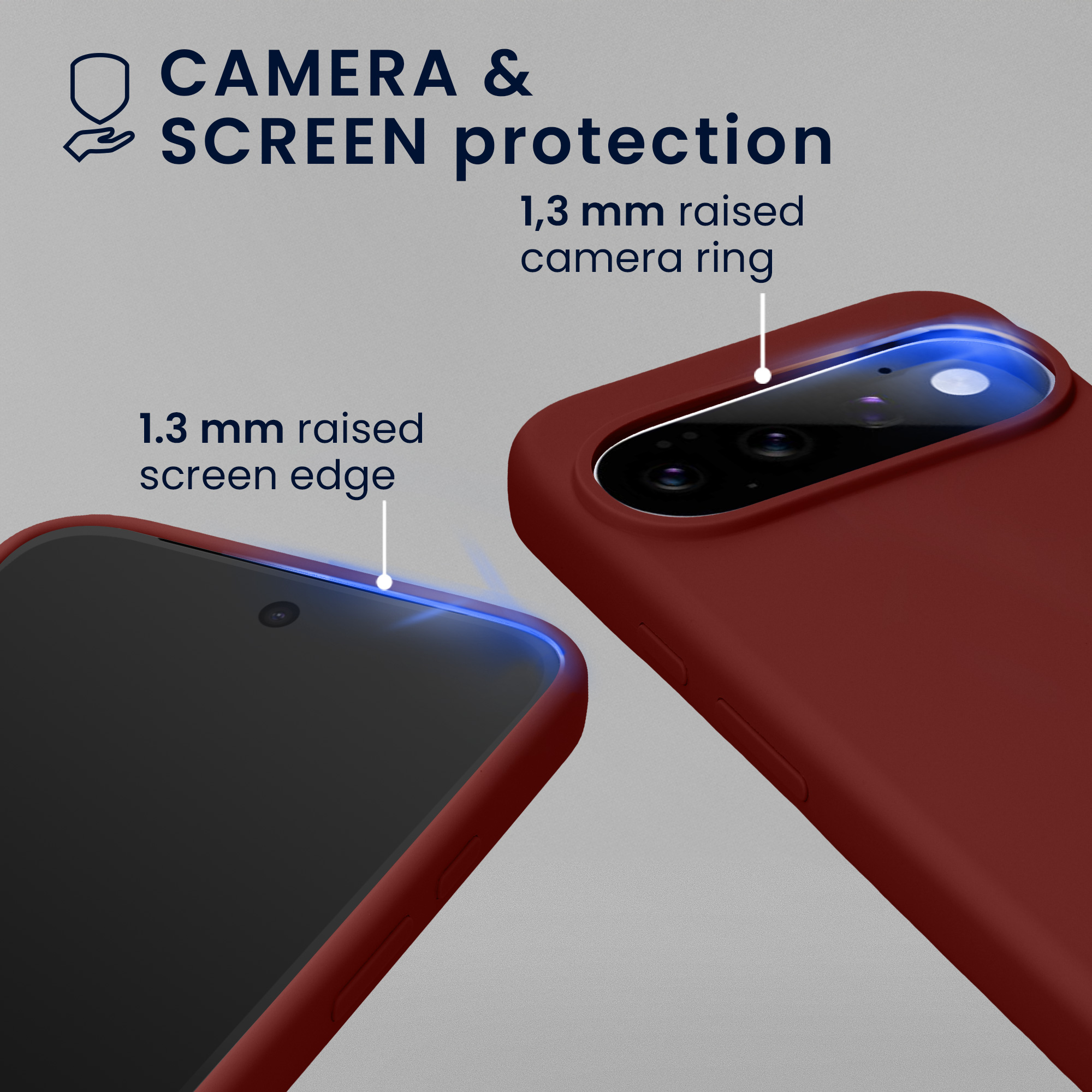 TPU silikonové pouzdro pro Google Pixel 11 / Pixel 11 Pro kwmobile MagSafe - hnědočervená