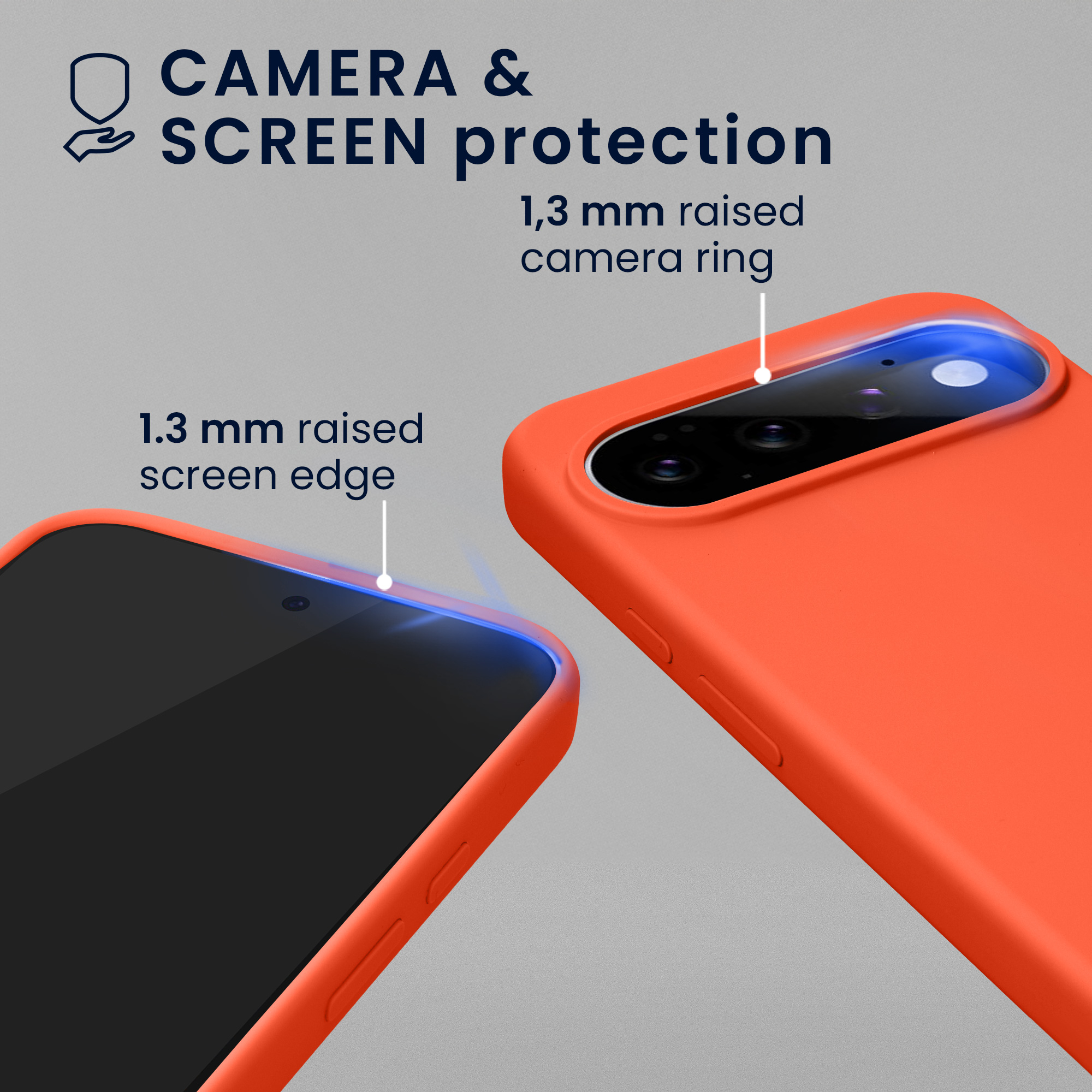 TPU silikonové pouzdro pro Google Pixel 11 Pro XL kwmobile MagSafe - neonově korálová