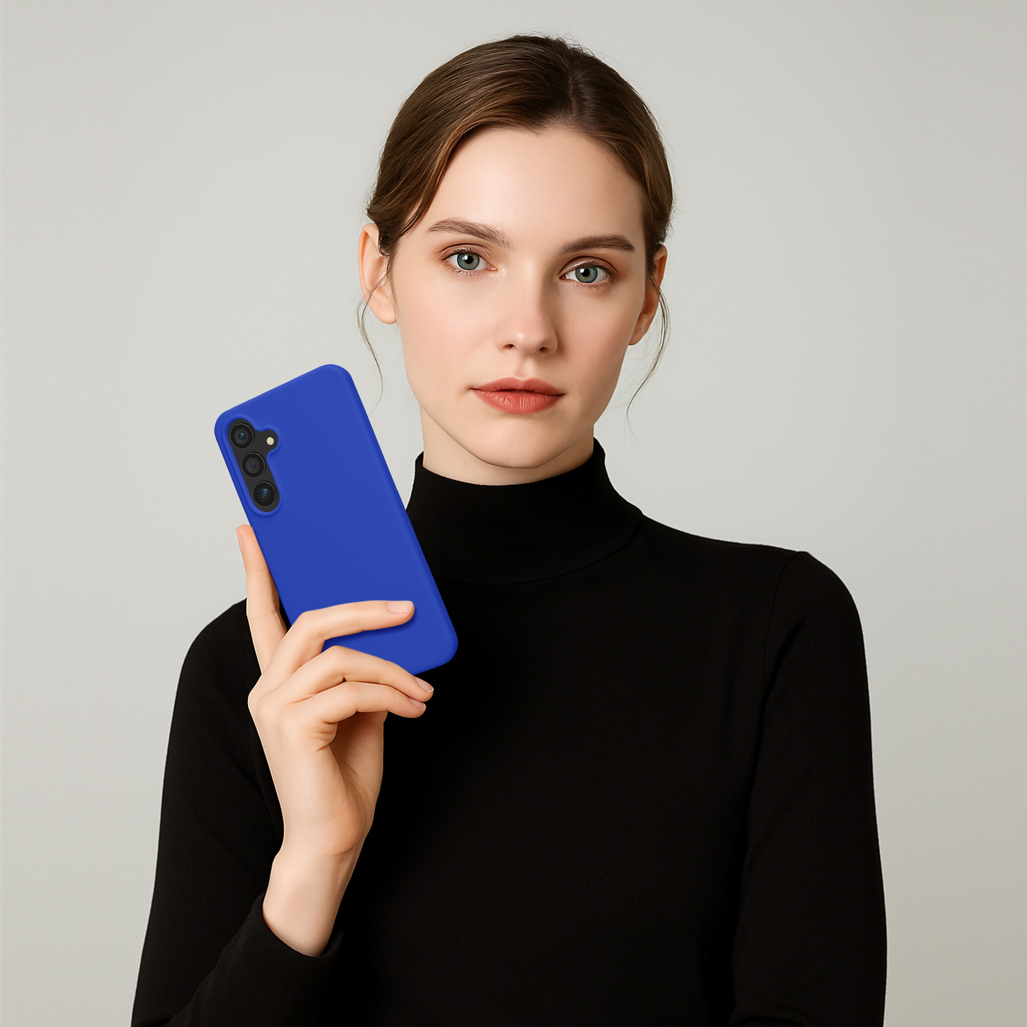 Silikonový kryt na mobil Galaxy S24 kwmobile baltská modrá