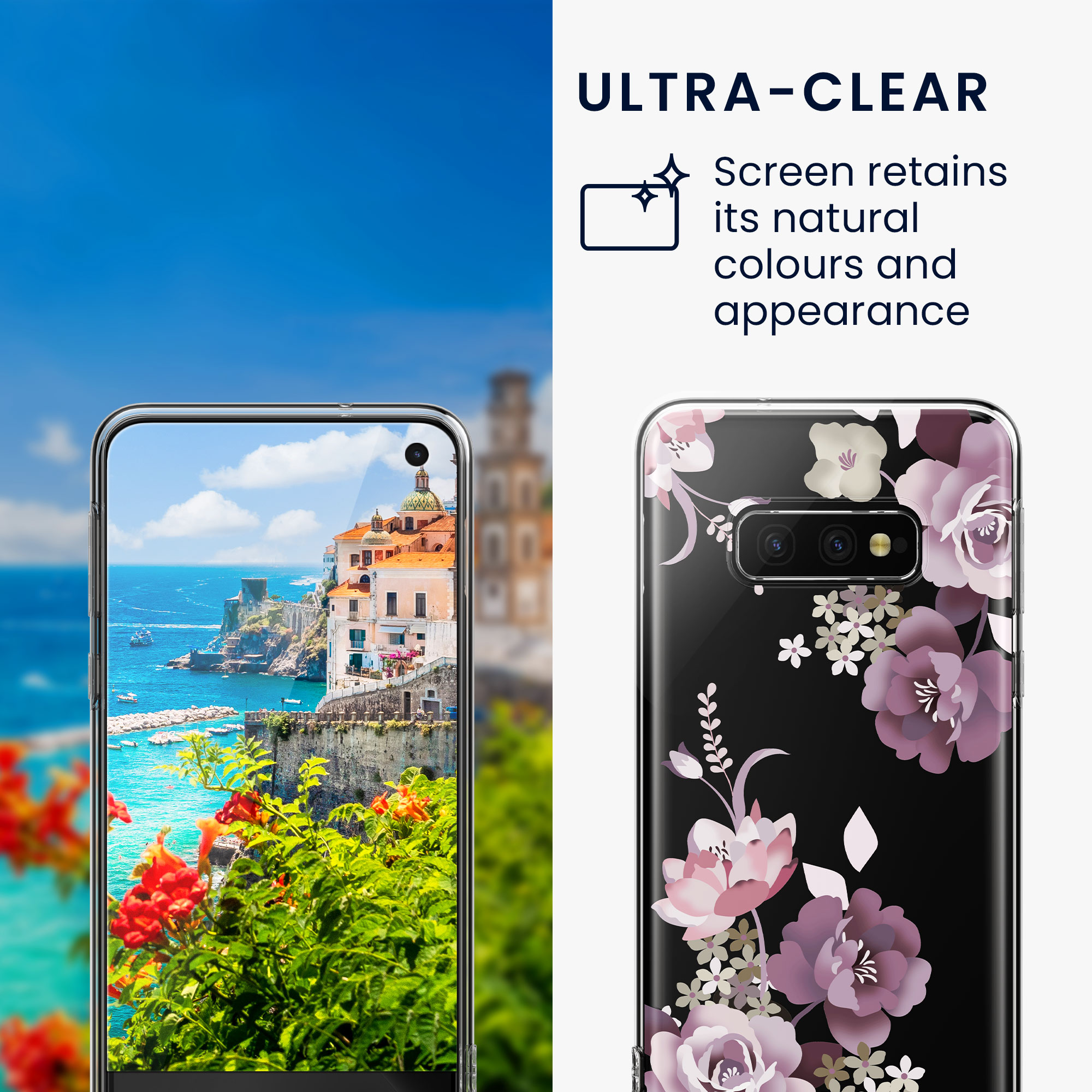 Čirý kryt na mobil Samsung Galaxy S10e kwmobile transparentní