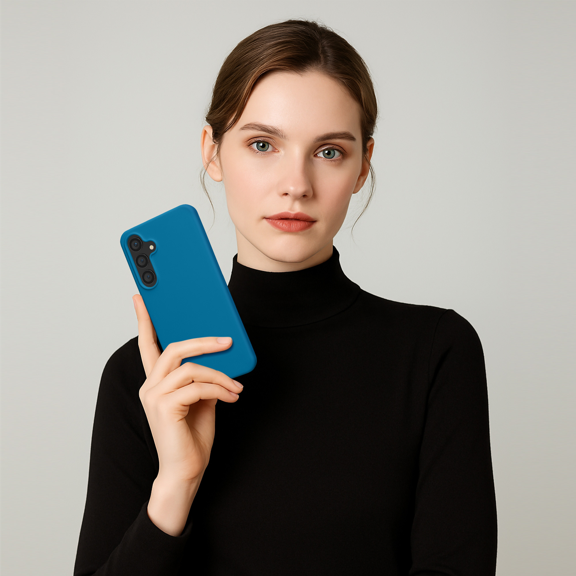 Kryt na mobil Samsung Galaxy S24 FE kwmobile karibsky modrá
