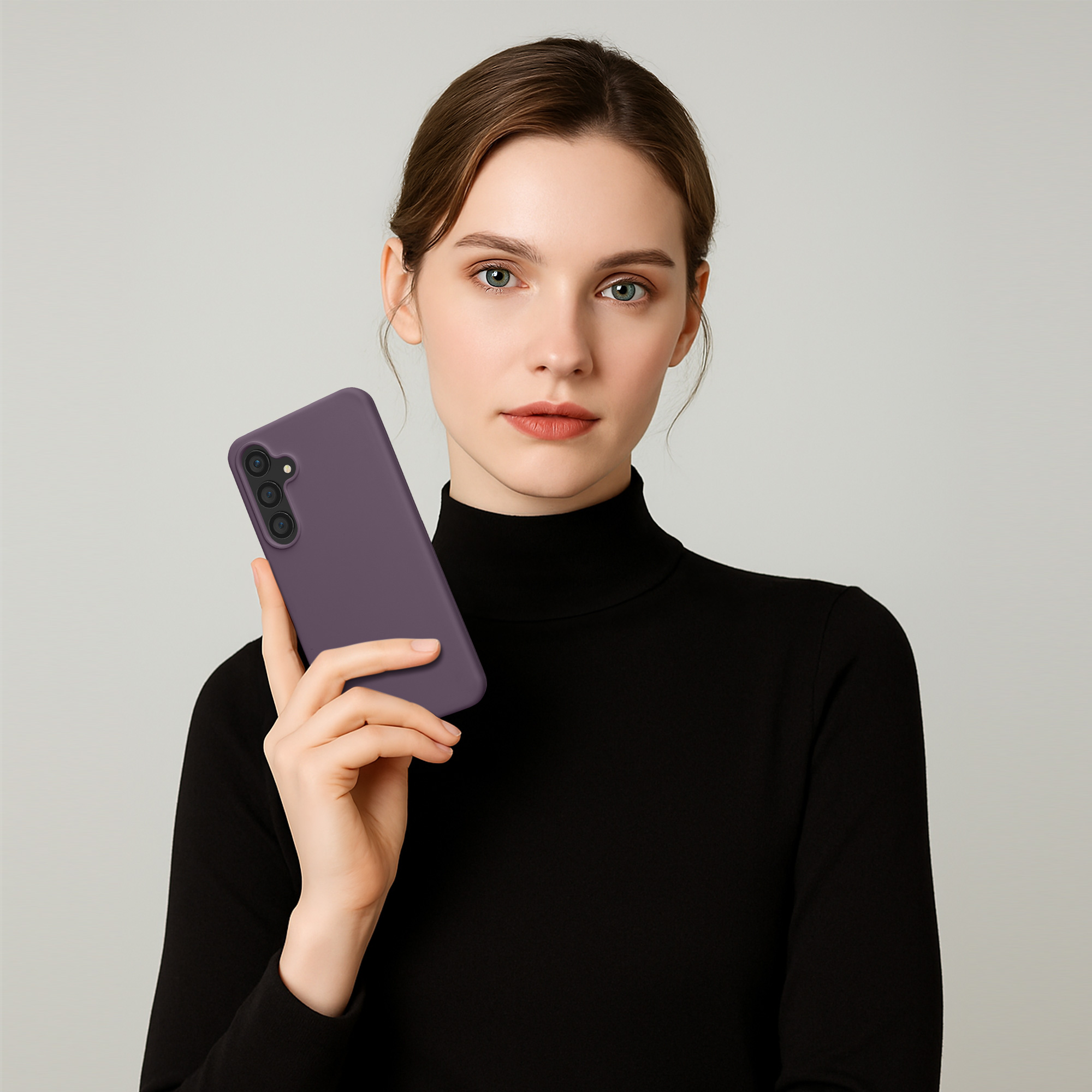 Kryt na mobil Samsung Galaxy S24 FE kwmobile světle fialová Pale Iris
