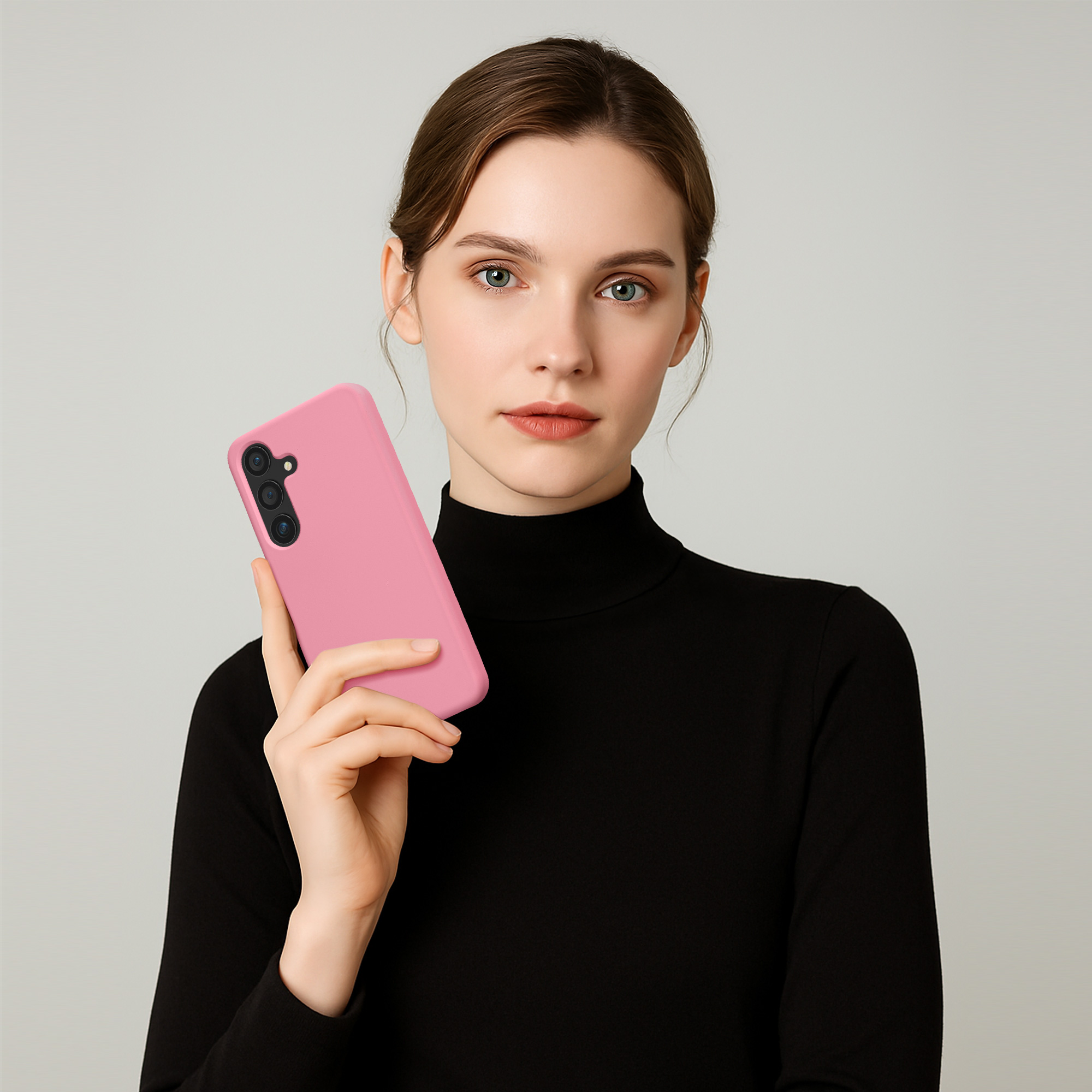 Kryt na mobil Samsung Galaxy S25 kwmobile tmavě růžová Dark Rose