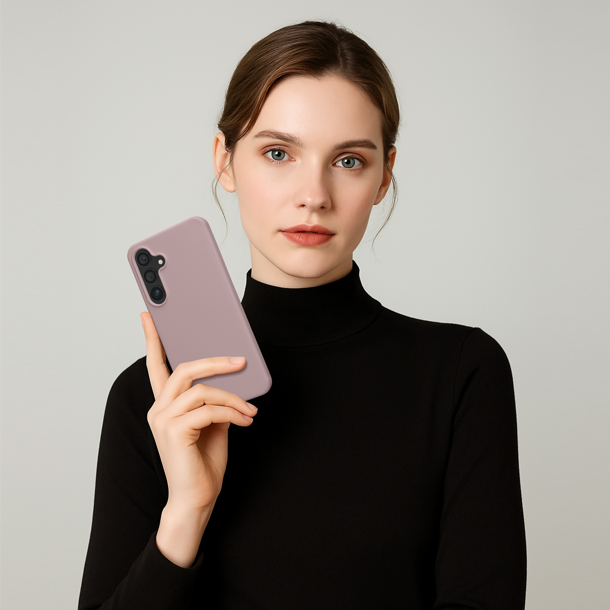 Kryt na mobil Samsung Galaxy S25 kwmobile jemně fialová Nude Lilac