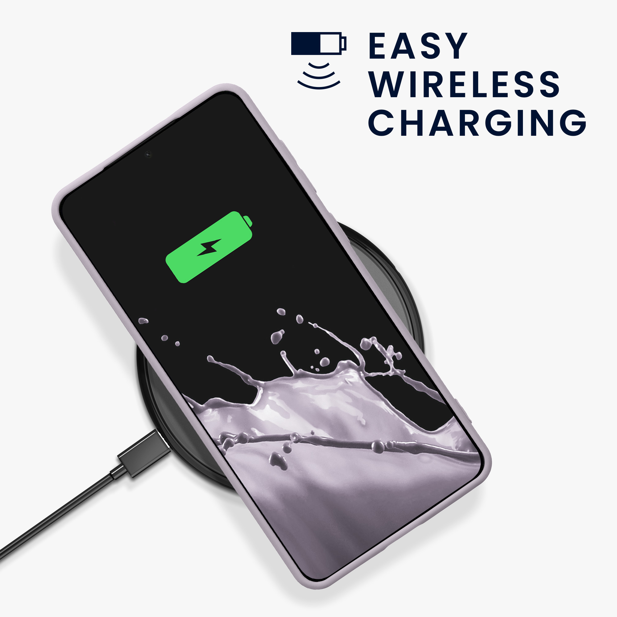 Kryt na mobil Samsung Galaxy S25 Edge kwmobile levandulová