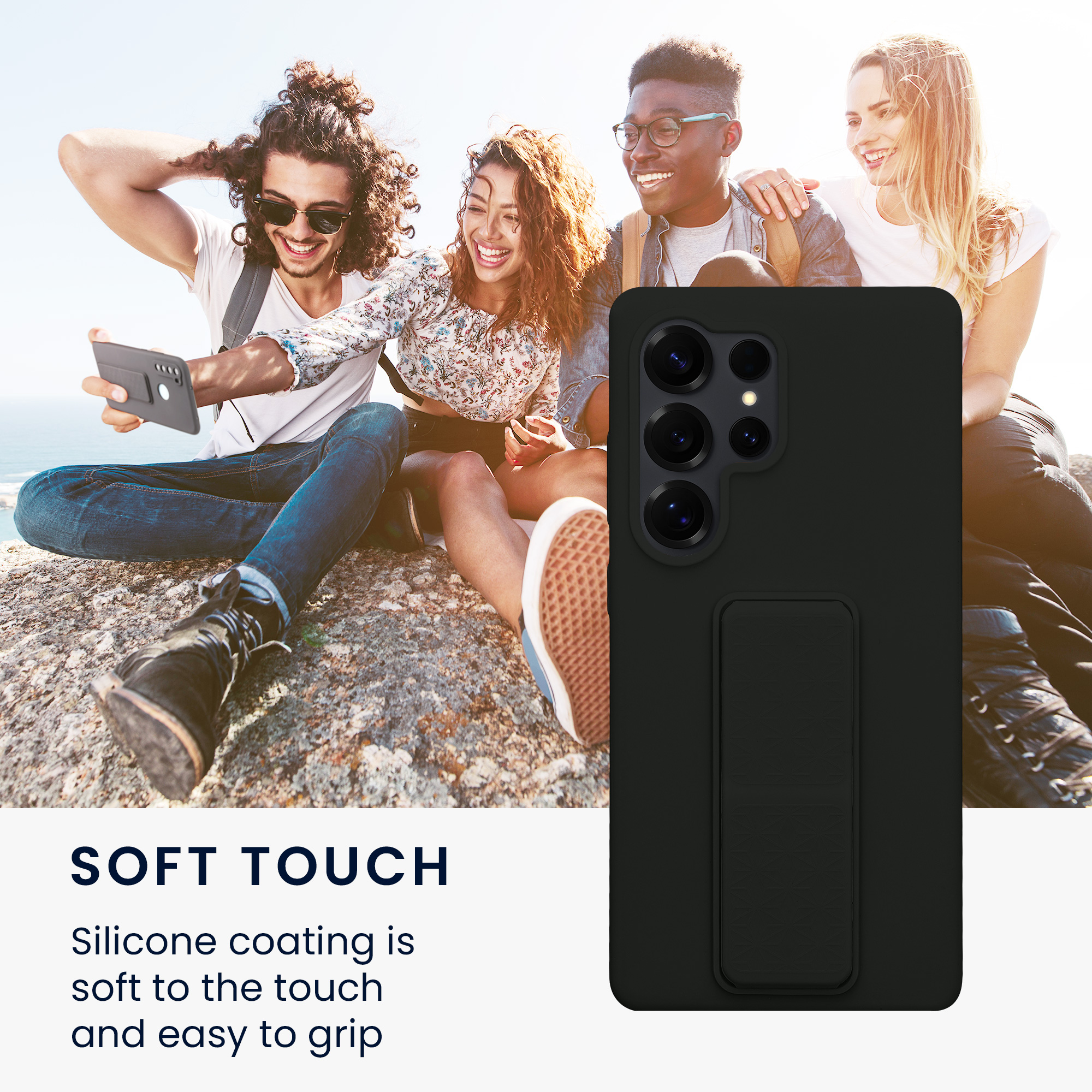 Crossbody kryt na mobil Samsung Galaxy S25 Ultra kwmobile černá