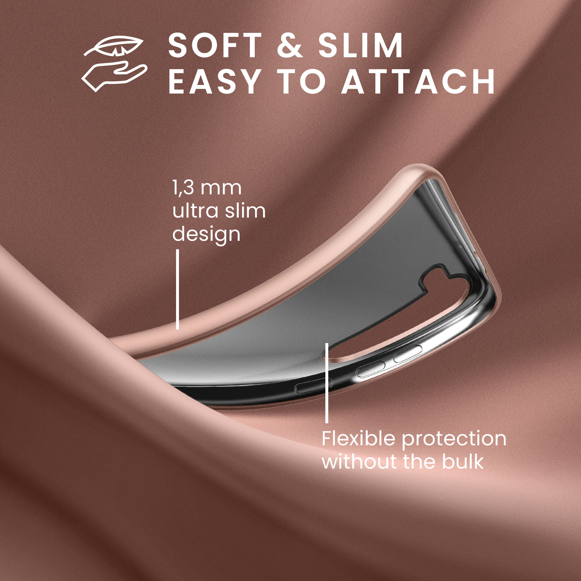 Metalický kryt na mobil Samsung Galaxy A17 4G / 5G kwmobile metalicky rose gold