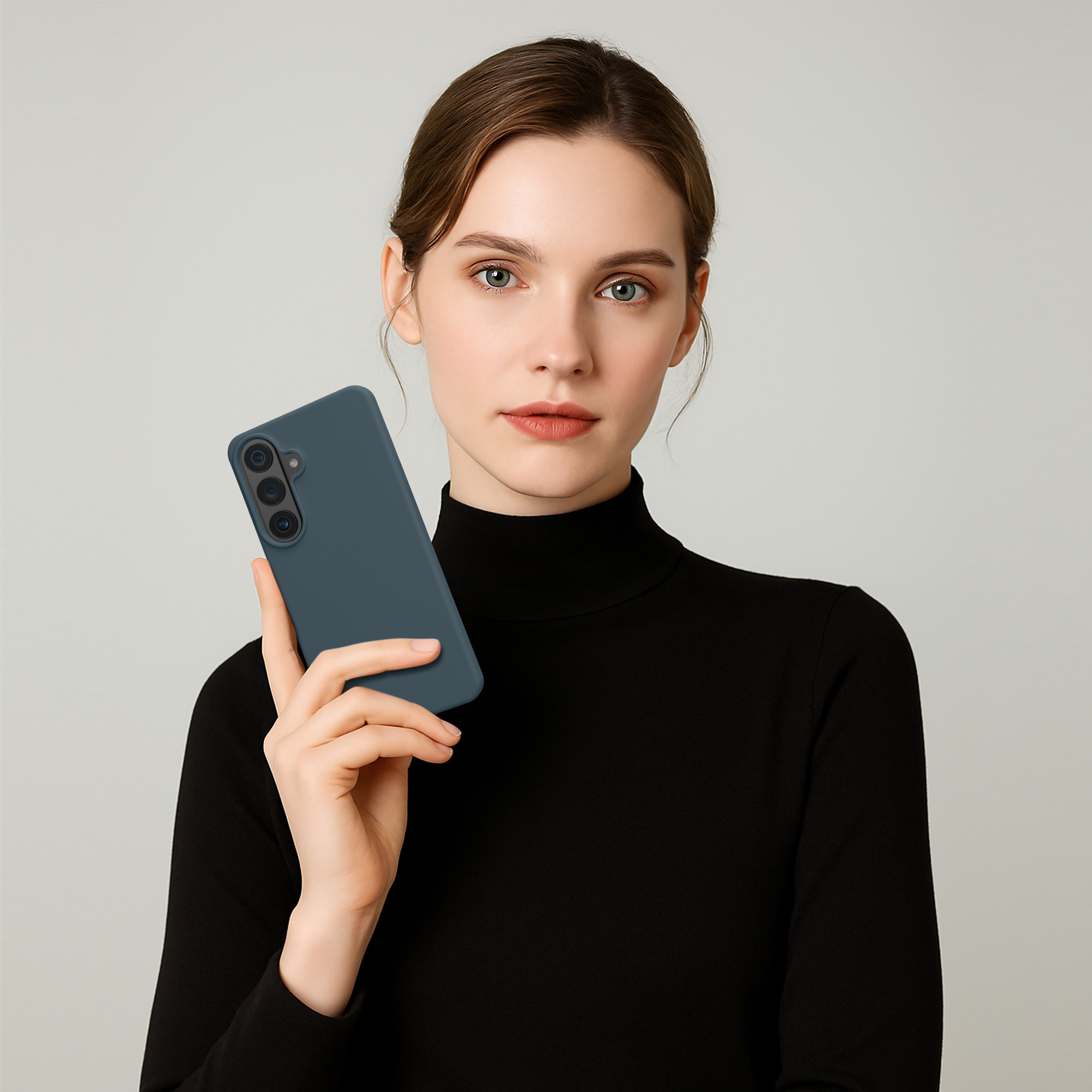 Pouzdro pro Samsung Galaxy S26 Plus kwmobile silikonové - tmavá antracitová