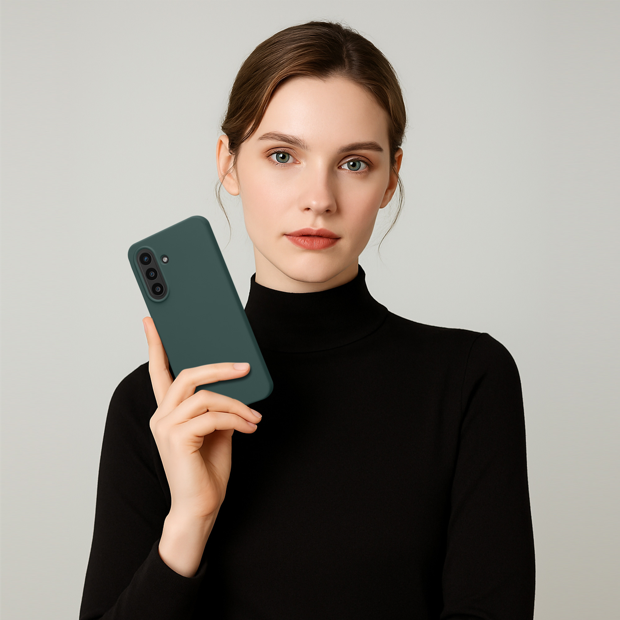 Pouzdro pro Samsung Galaxy A57 5G kwmobile silikonové - modrozelená