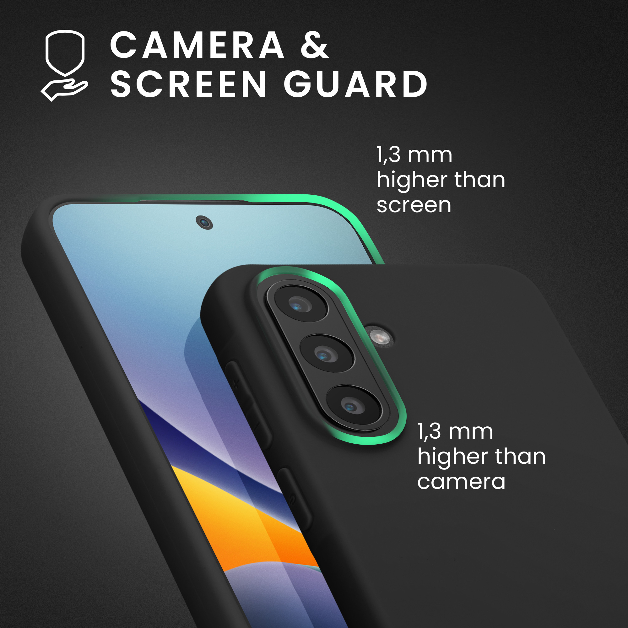 Kryt na mobil Samsung Galaxy A57 5G kwmobile TPU Černá