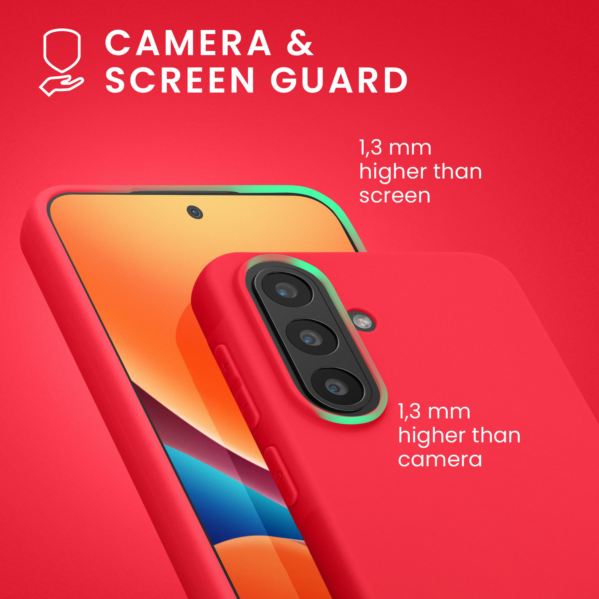 Kryt na mobil Samsung Galaxy A57 5G kwmobile TPU Neonová růžová