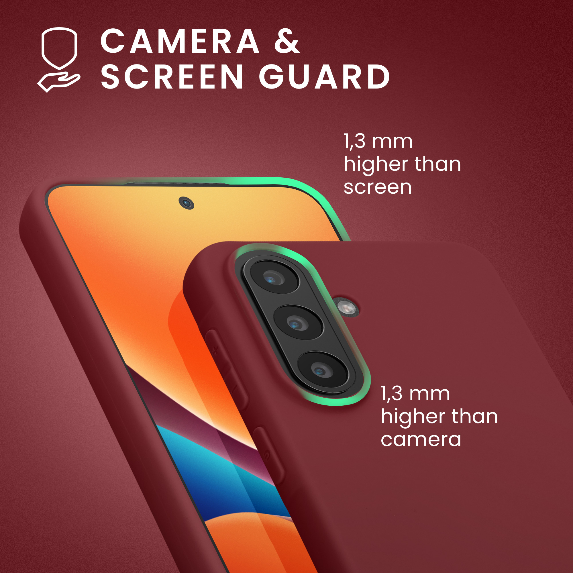 Kryt na mobil Samsung Galaxy A57 5G kwmobile TPU Bordeaux fialová