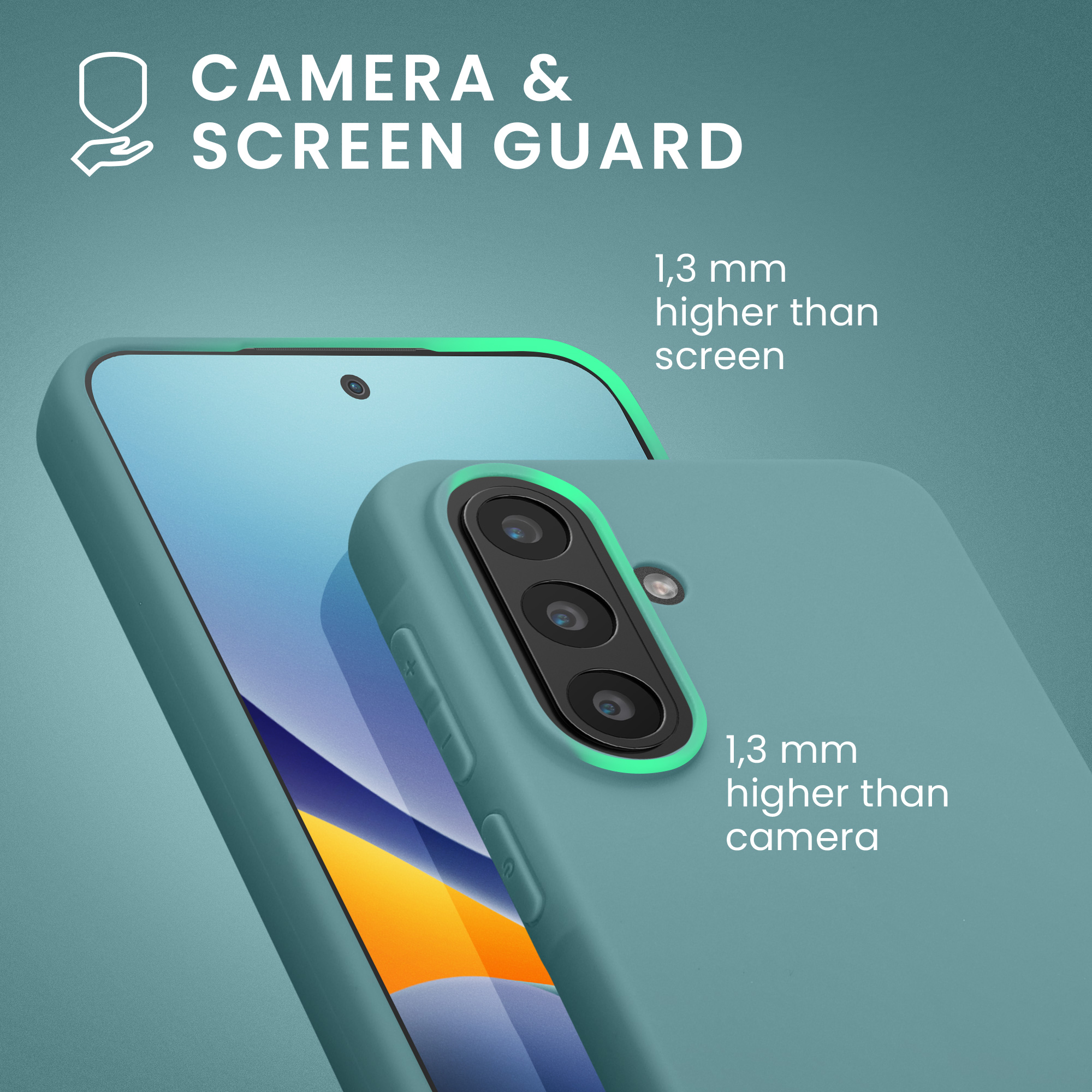 Kryt na mobil Samsung Galaxy A57 5G kwmobile TPU Arktická noc