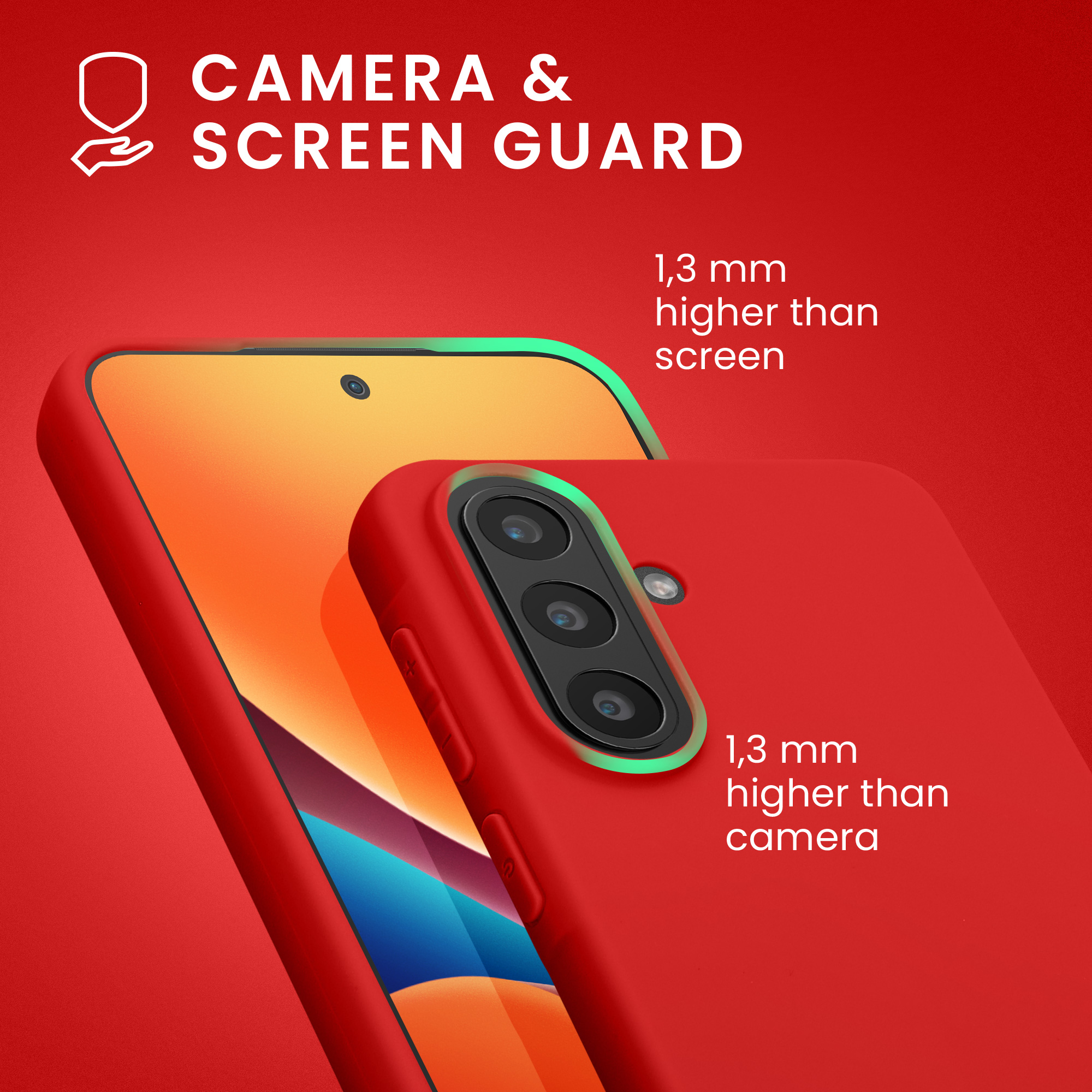 Kryt na mobil Samsung Galaxy A57 5G kwmobile TPU Klasická červená