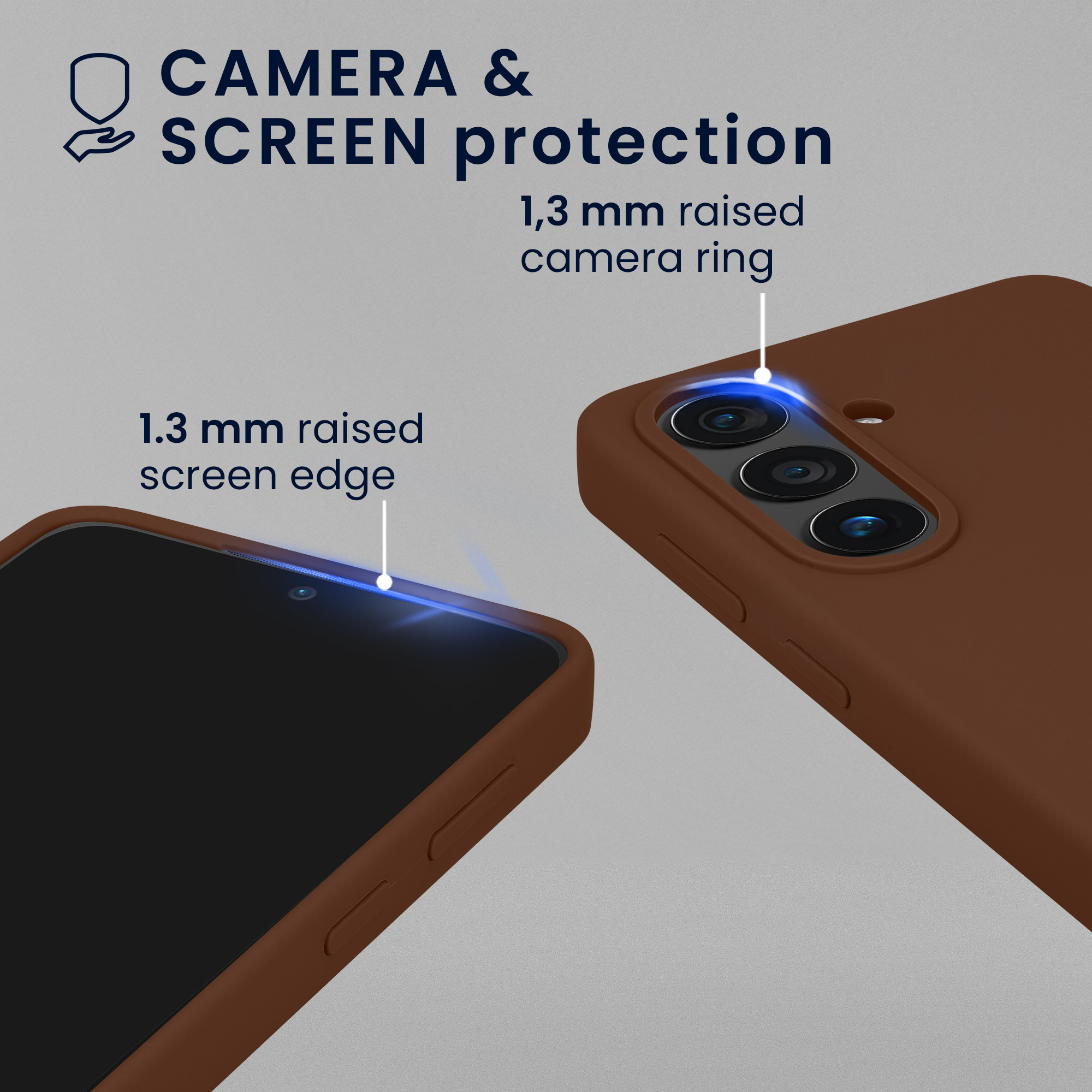 TPU silikonové pouzdro pro Samsung Galaxy S26 kwmobile MagSafe - hnědá