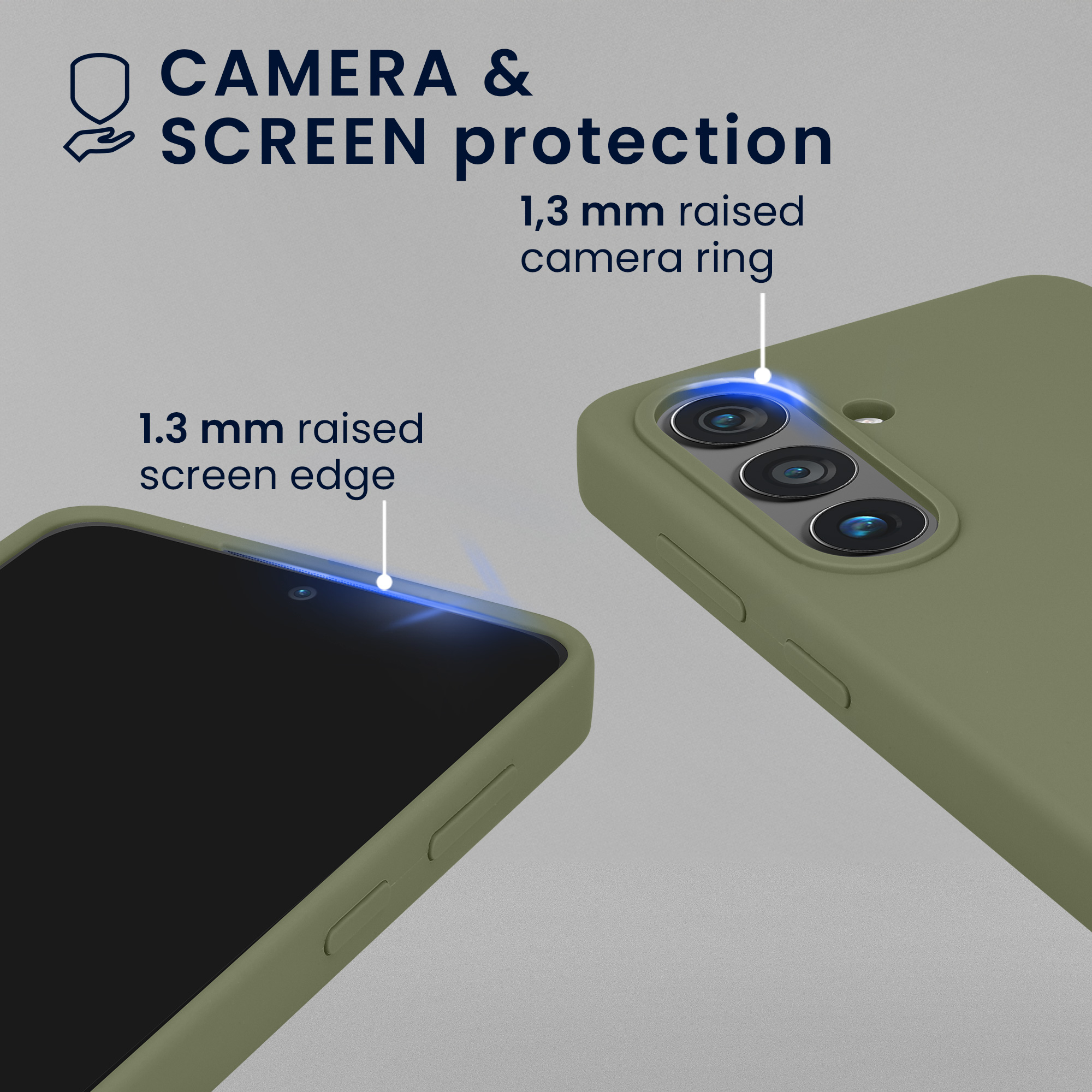 TPU silikonové pouzdro pro Samsung Galaxy S26 kwmobile MagSafe - šedozelená