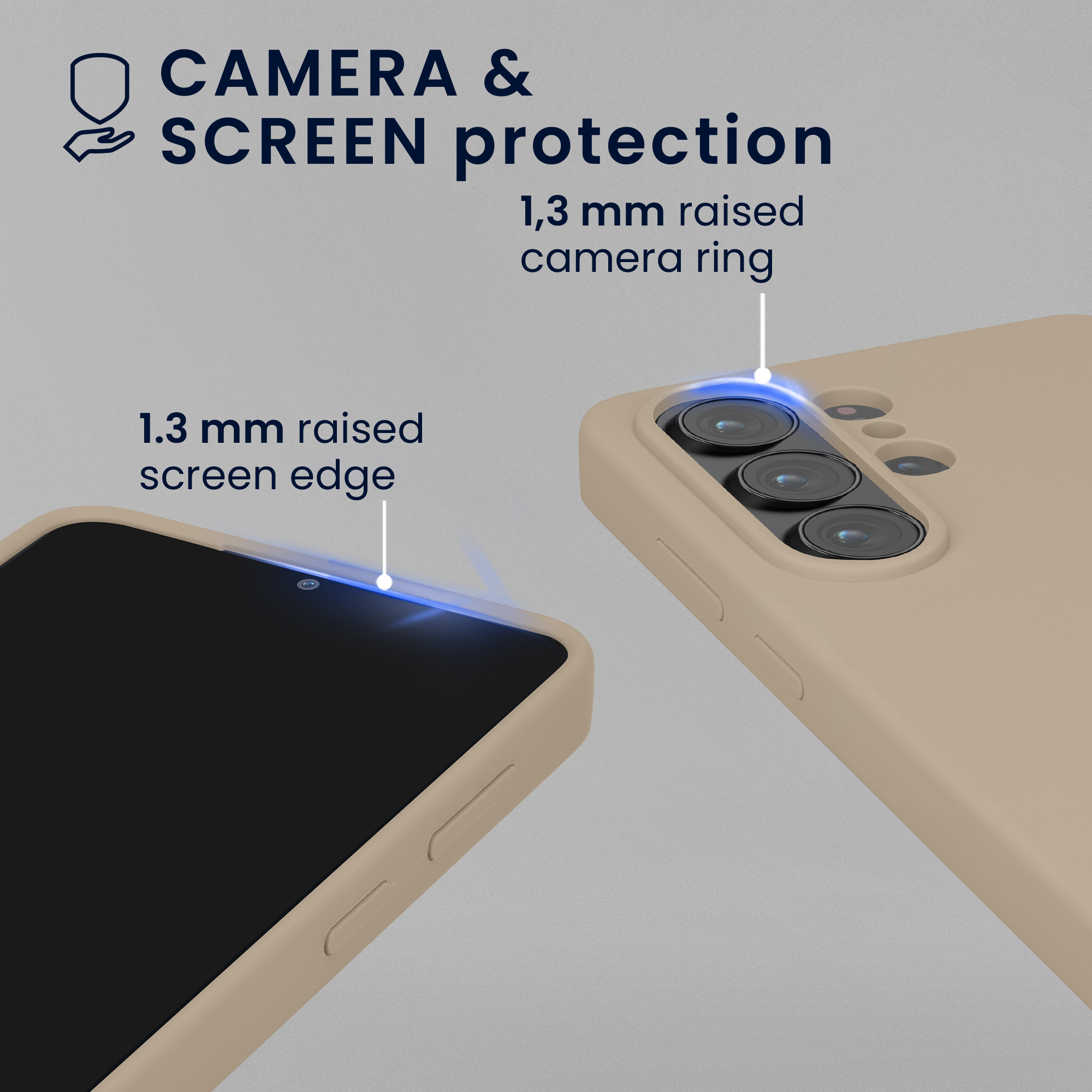 TPU silikonové pouzdro pro Samsung Galaxy S26 Ultra kwmobile MagSafe - šedobéžová