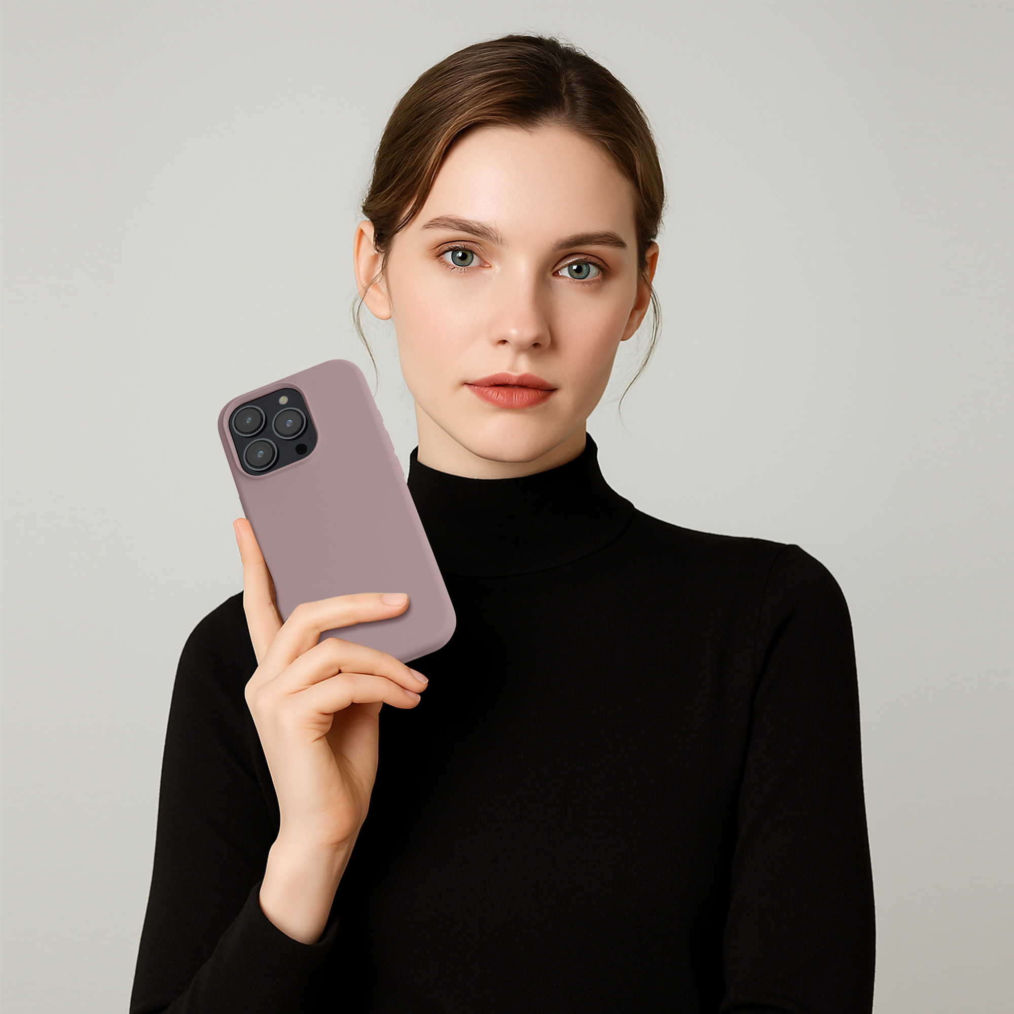 Pouzdro pro Apple iPhone 16 Pro kwmobile silikonové - světle lila