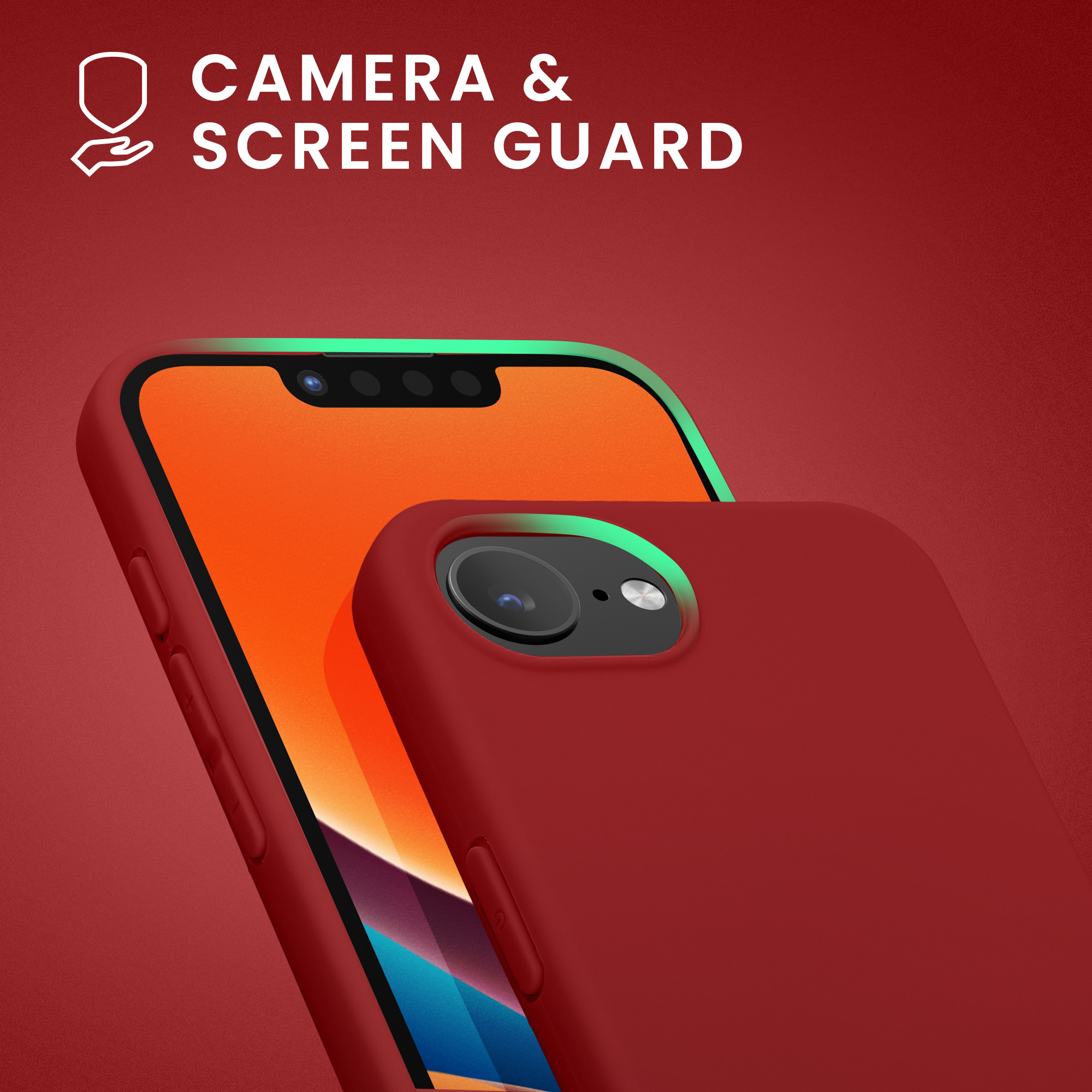 Pouzdro pro Apple iPhone 17e / iPhone 16e kwmobile TPU - rebarborová červená