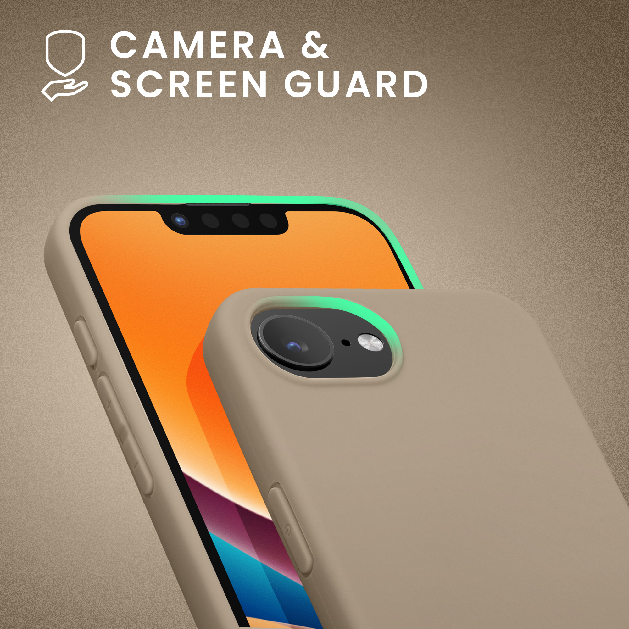 Pouzdro pro Apple iPhone 17e / iPhone 16e kwmobile TPU - krémová