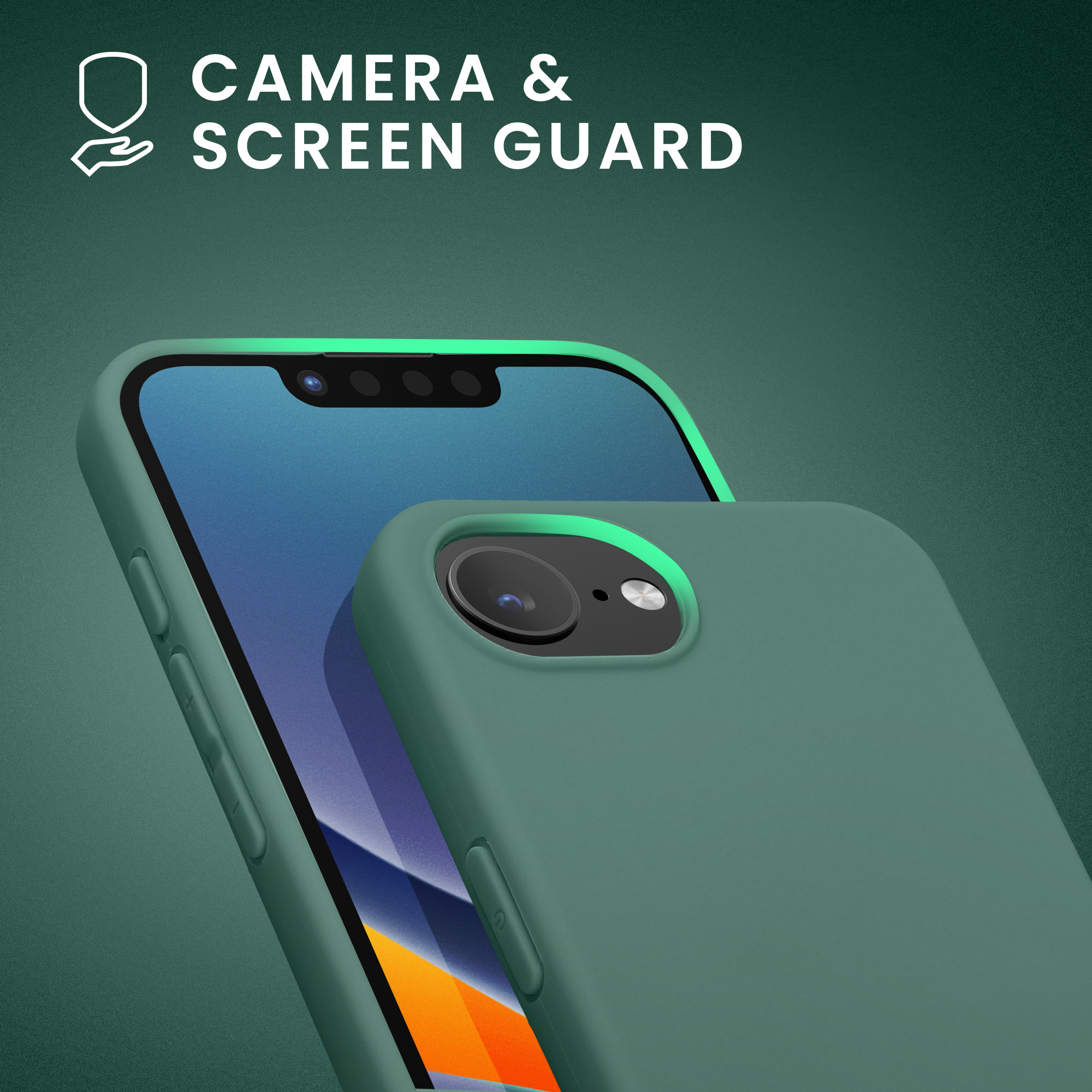 Pouzdro pro Apple iPhone 17e / iPhone 16e kwmobile TPU - lesní zelená